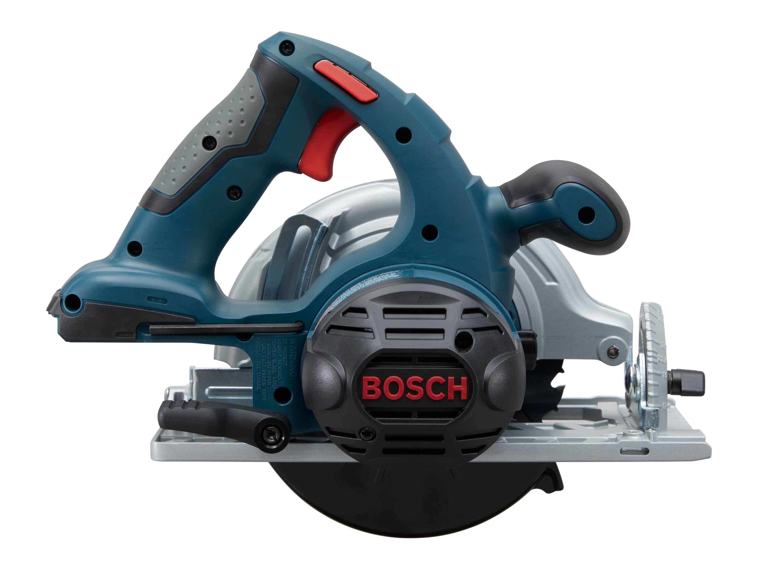Sierra circular inalámbrica Bosch de 18 voltios con batería de 2 amperios y 6-1/2 pulgadas CCS180B
