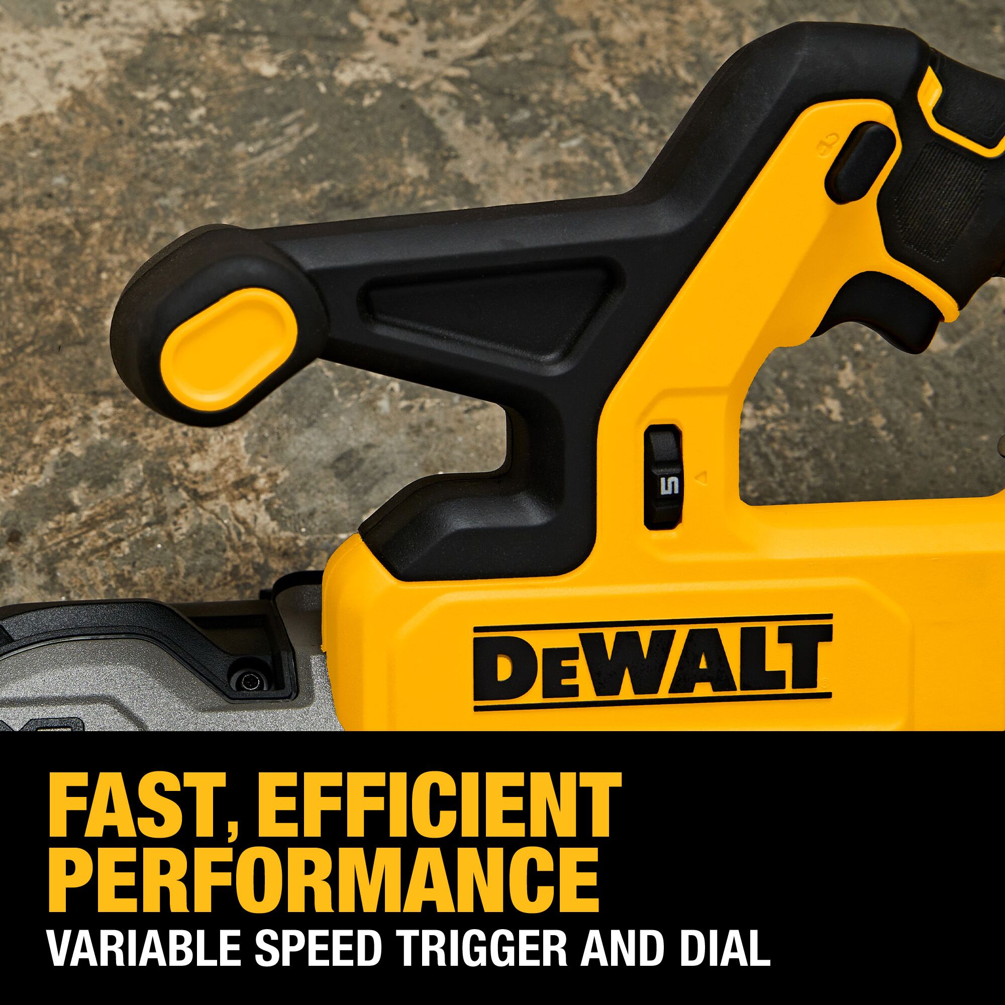 Sierra de cinta portátil DEWALT de 20 voltios y 3.375 pulgadas (batería incluida) DCS378P1