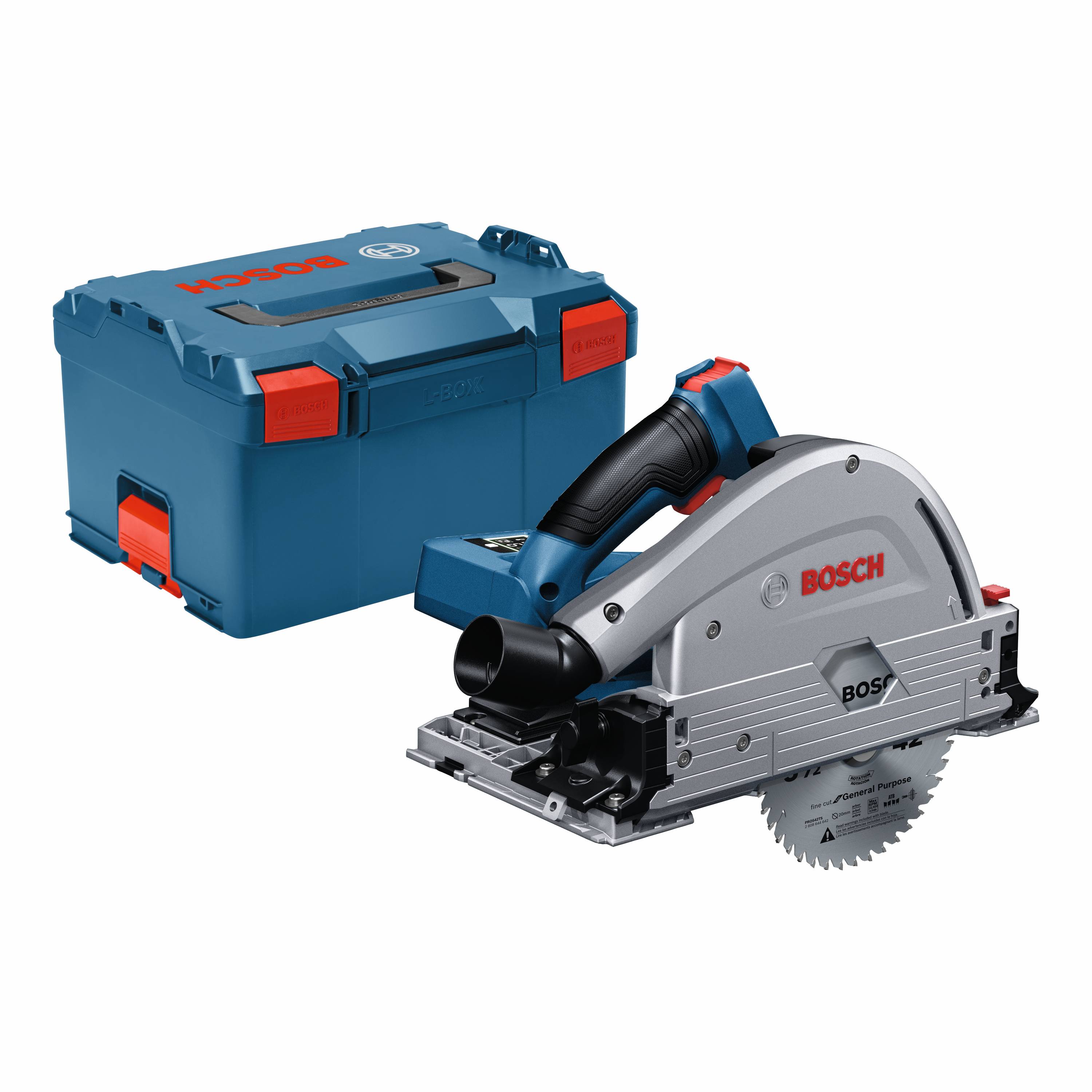 Sierra de inmersión/rastreo inalámbrica sin escobillas Profactor de 18 voltios y 5-1/2 pulgadas de Bosch GKT18V-20GCL