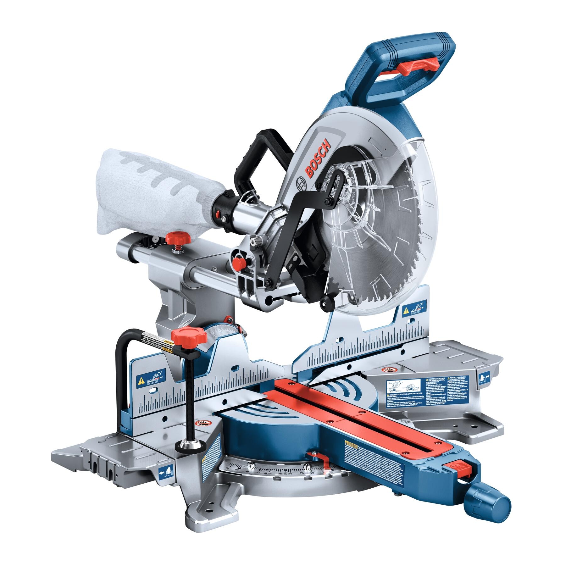Sierra ingletadora inalámbrica Bosch Profactor 10 pulgadas 18 voltios con bisel doble compuesto GCM18V-10SDN