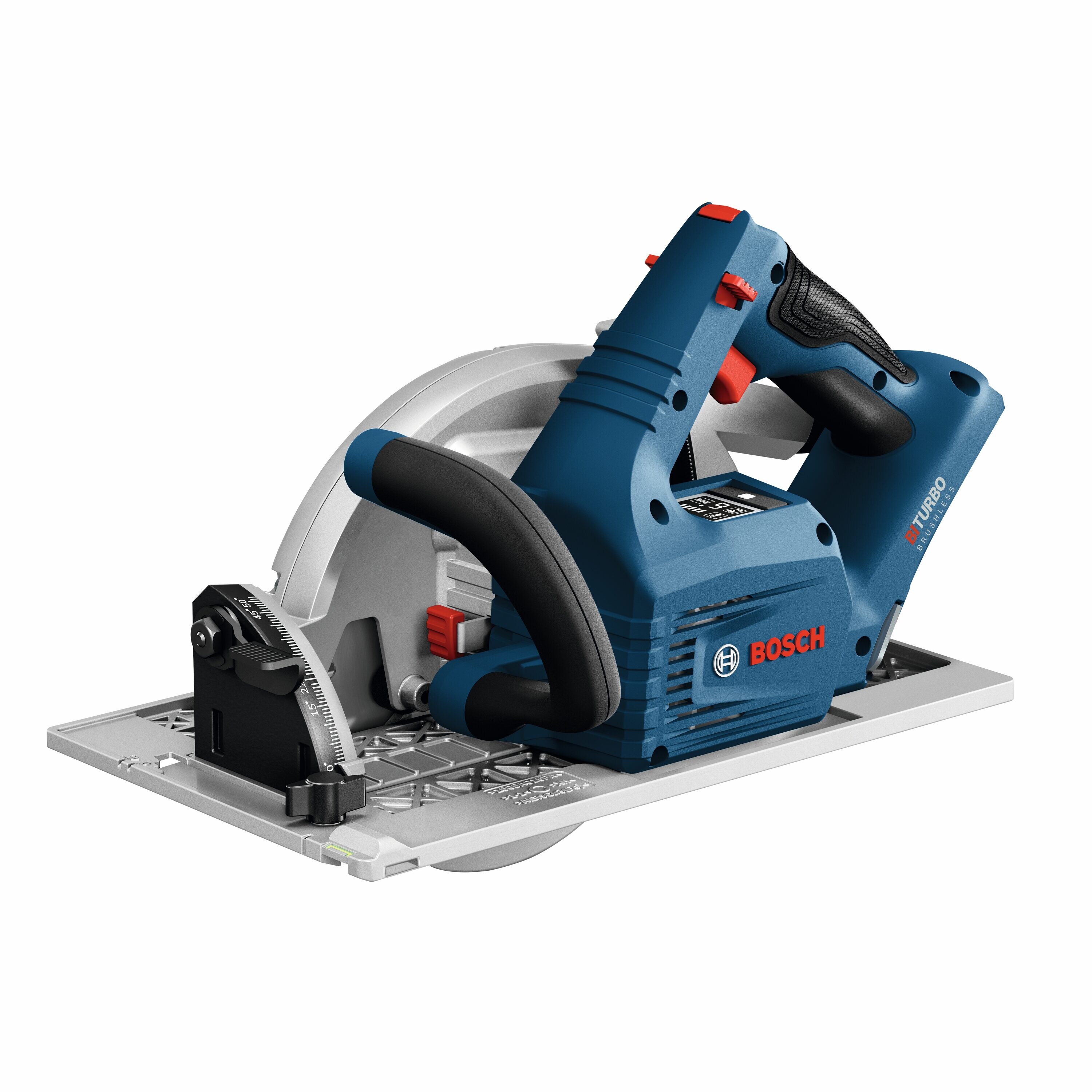 Sierra circular inalámbrica Bosch Profactor de 18 voltios y 7-1/4 pulgadas con motor sin escobillas GKS18V-25GCN