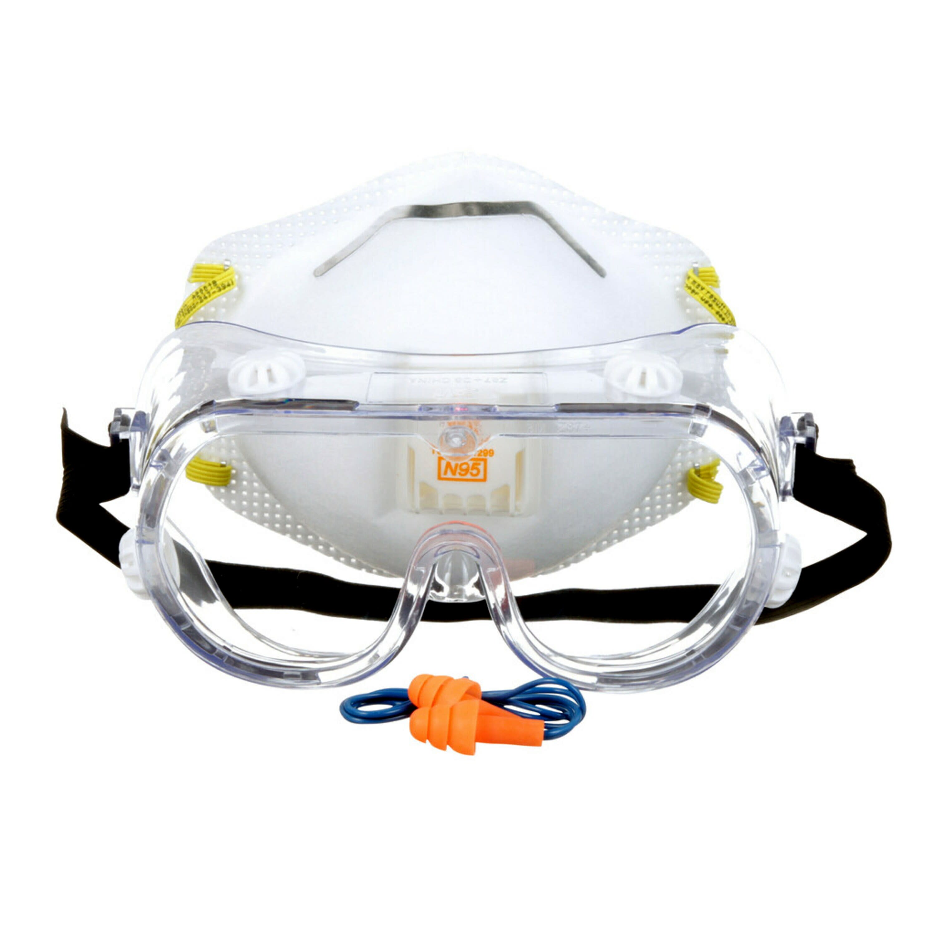 Respirador desechable N95 blanco para pintura, lijado y fibra de vidrio 93015-WZ6 de 3M