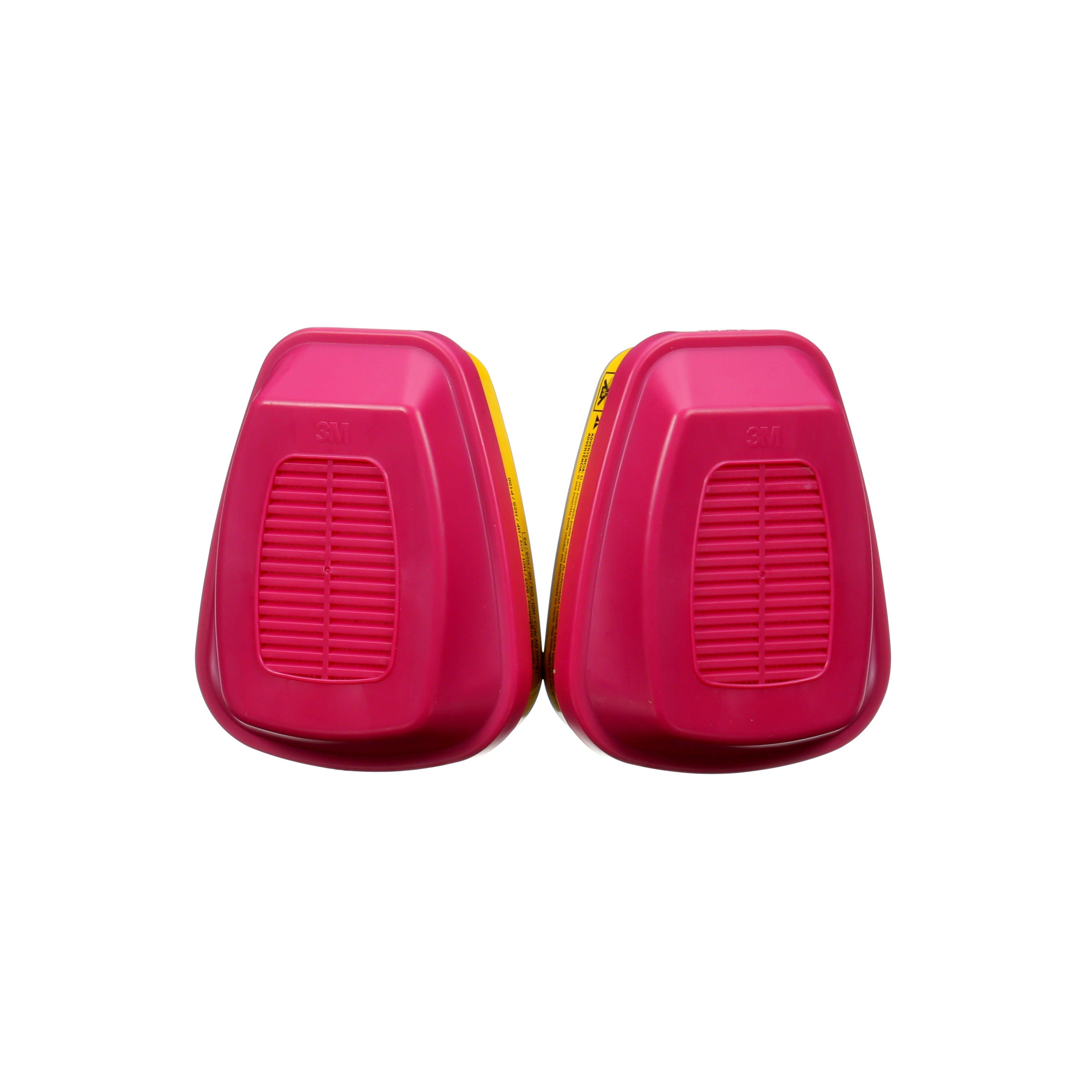 Respirador desechable químico P100 rosa reutilizable de 3M en pack de 2 unidades 60923HB1-C