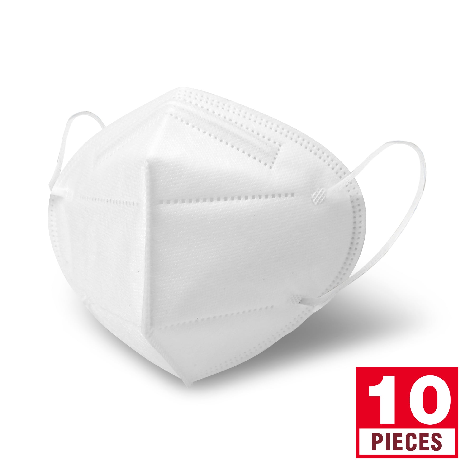 WORKPRO 10 -Pack Mascarilla desechable de polipropileno sin calificación Talla única para la mayoría Todos los propósitos 59198