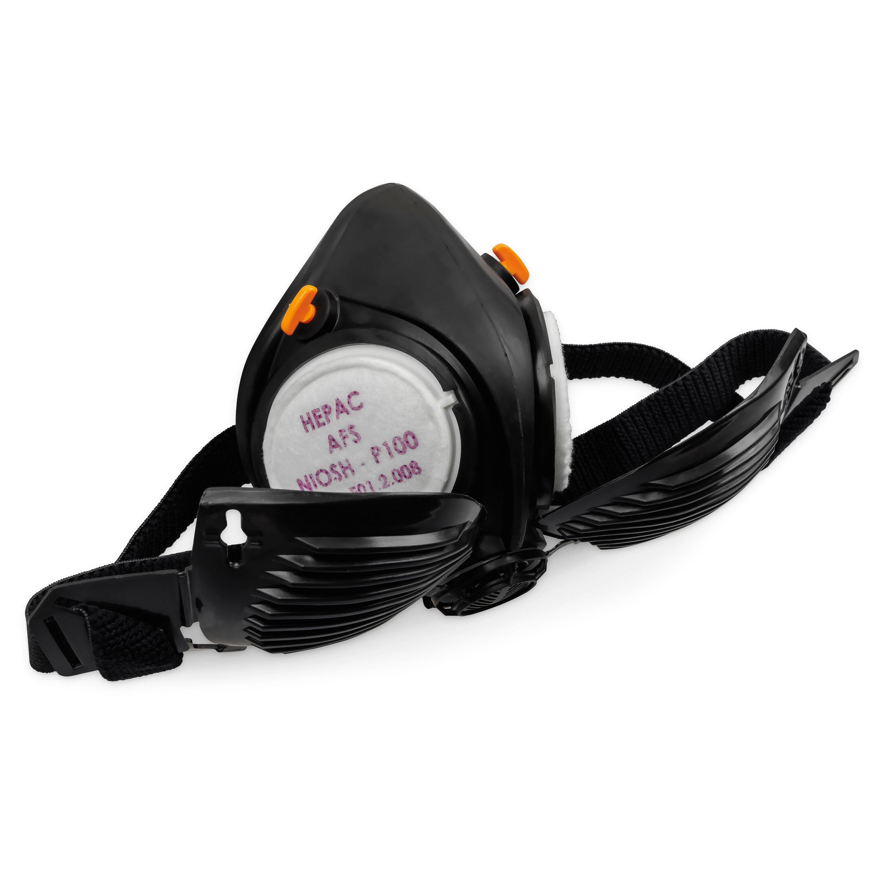 Respirador reutilizable negro P100 de media/grande para usos diversos de Hobart 770984