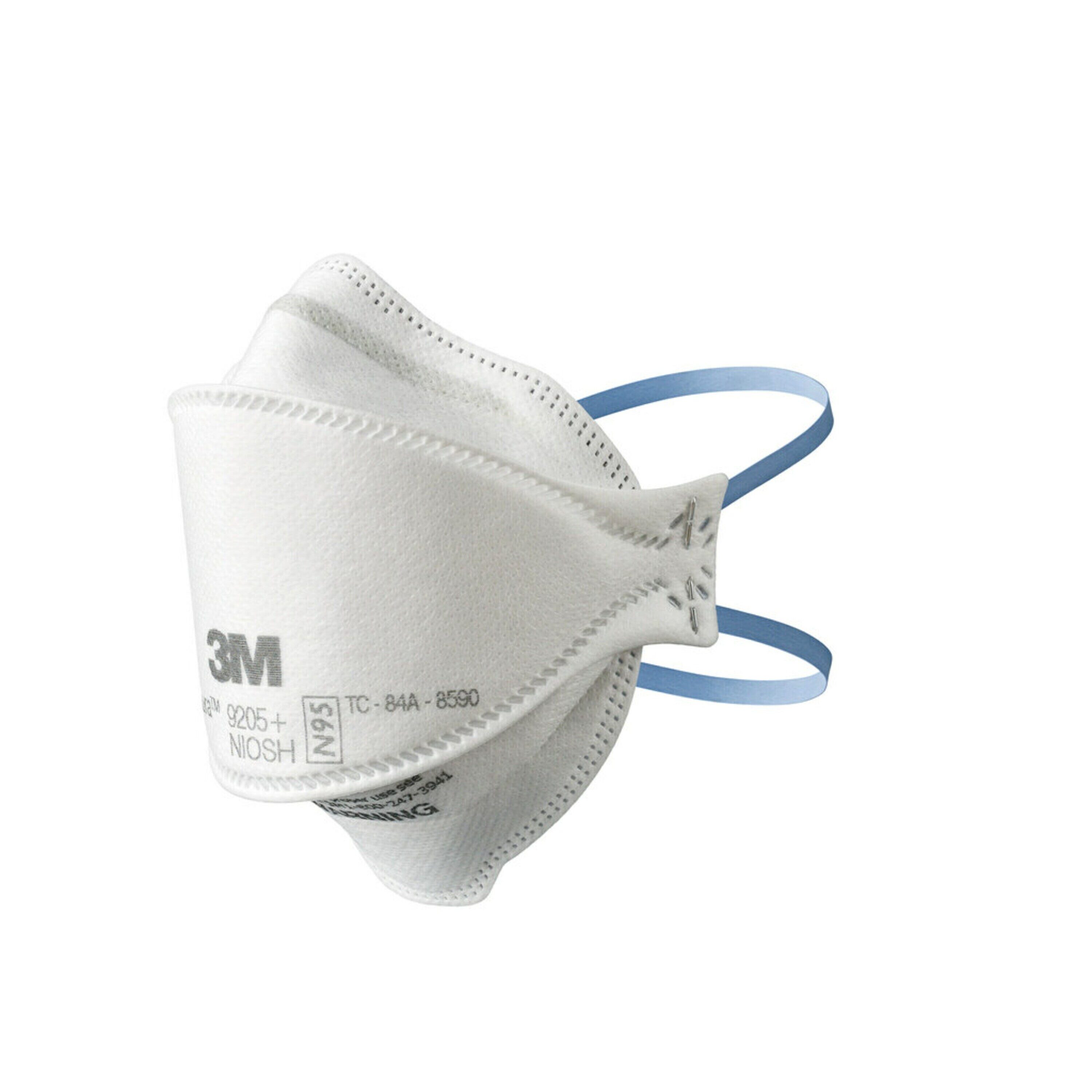 Respirador desechable blanco para pintura N95 de 3M - Paquete de 3