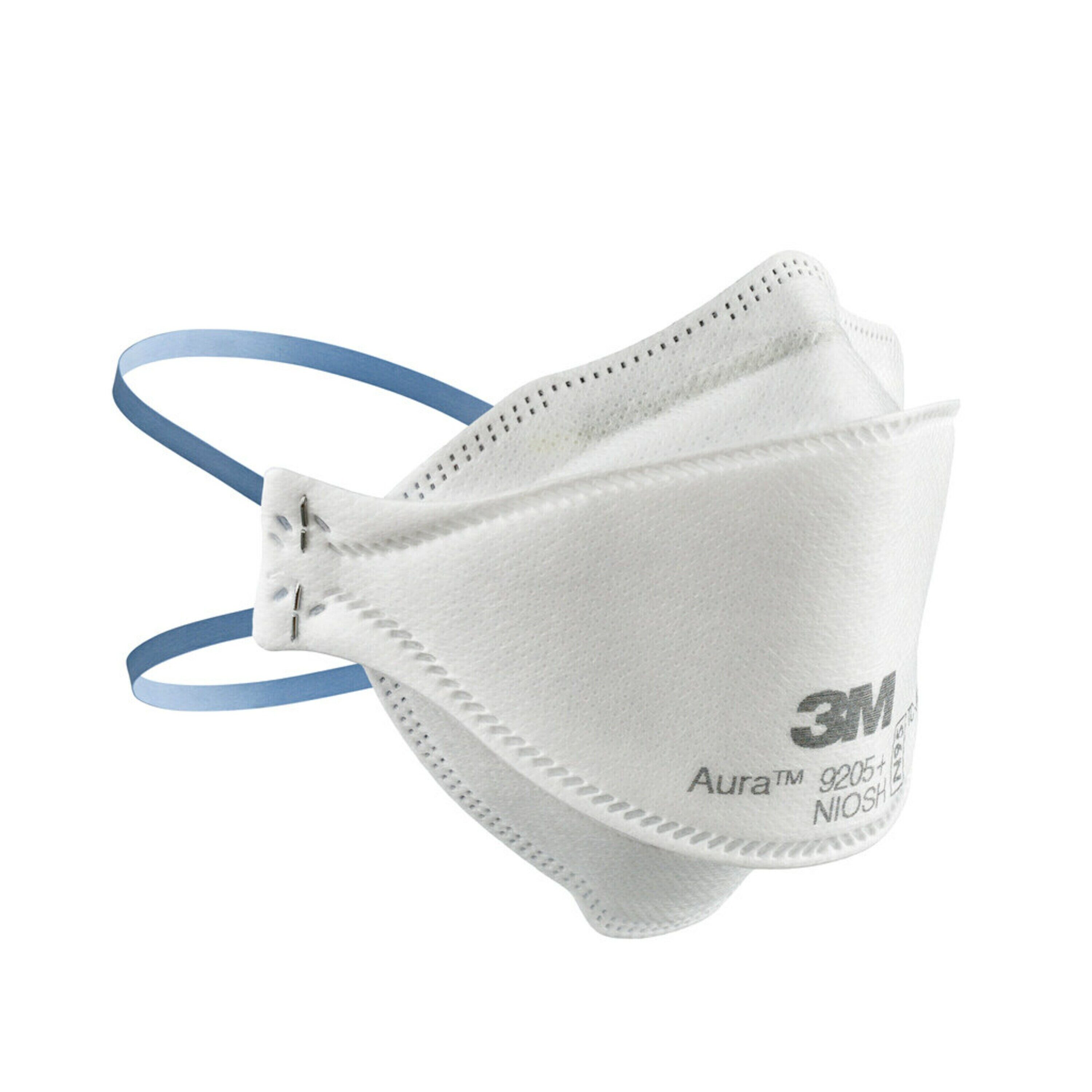 Respirador desechable blanco para pintura N95 de 3M - Paquete de 3
