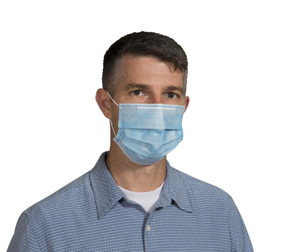Paquete de 25 mascarillas desechables de polipropileno sin calificación, talla única para la mayoría, para todo uso Xam-Med DM-AL1-U007