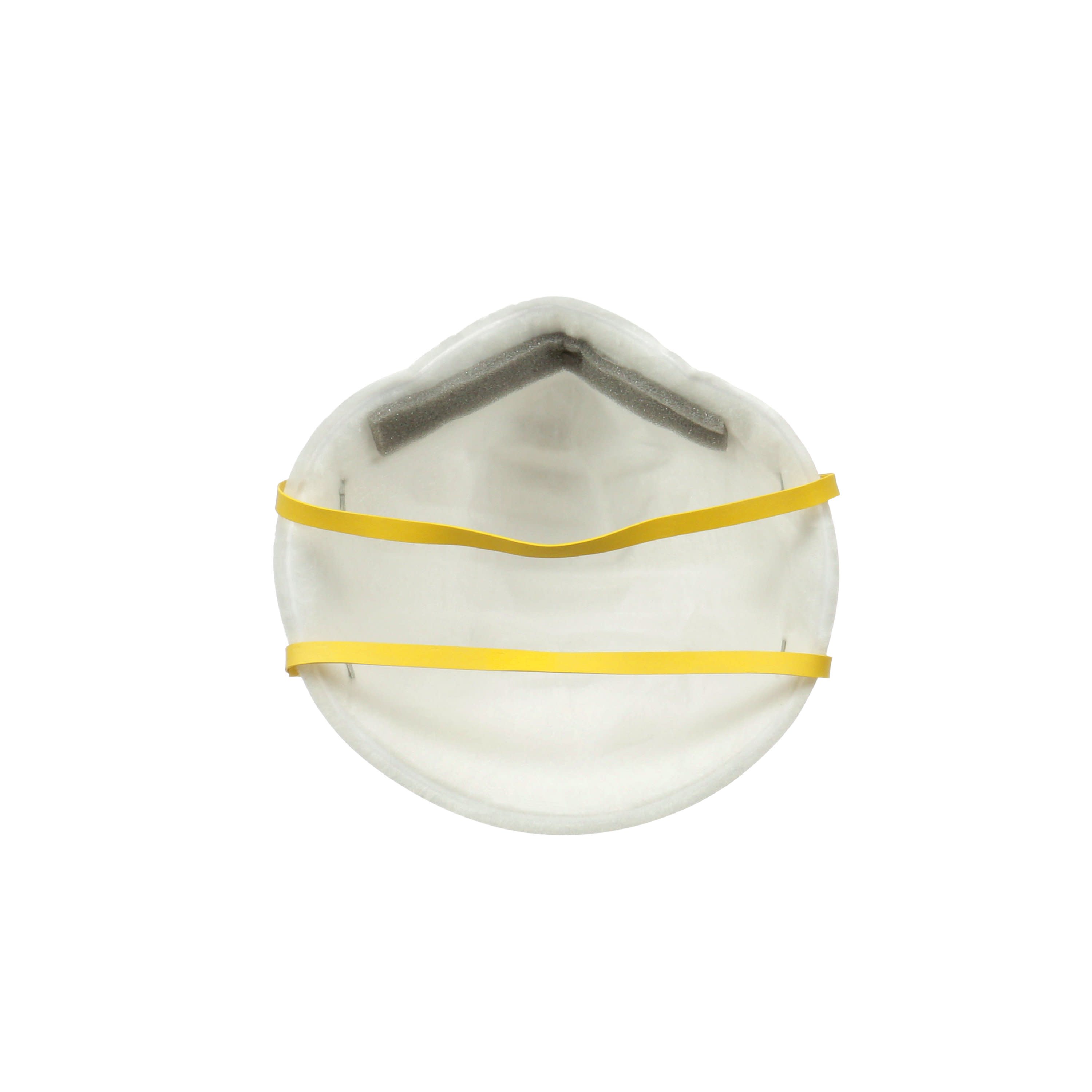 Respirador desechable 3M Performance 2-Pack Blanco N95 para adulto pequeño, para lijado y fibra de vidrio - 8110SP2-DC