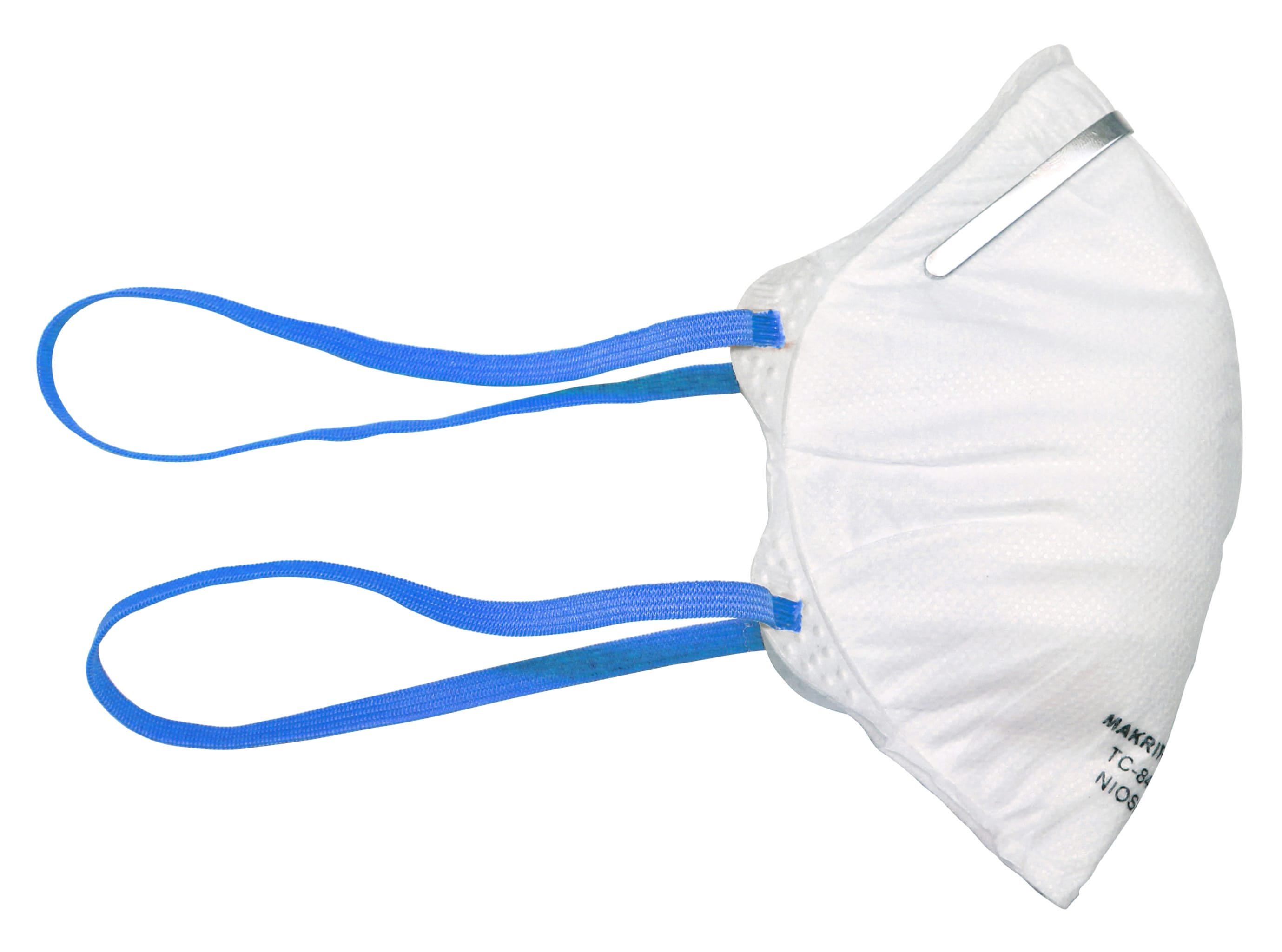Respirador desechable N95 blanco de 15 piezas para pintura, lijado y fibra de vidrio - 9600V-N95
