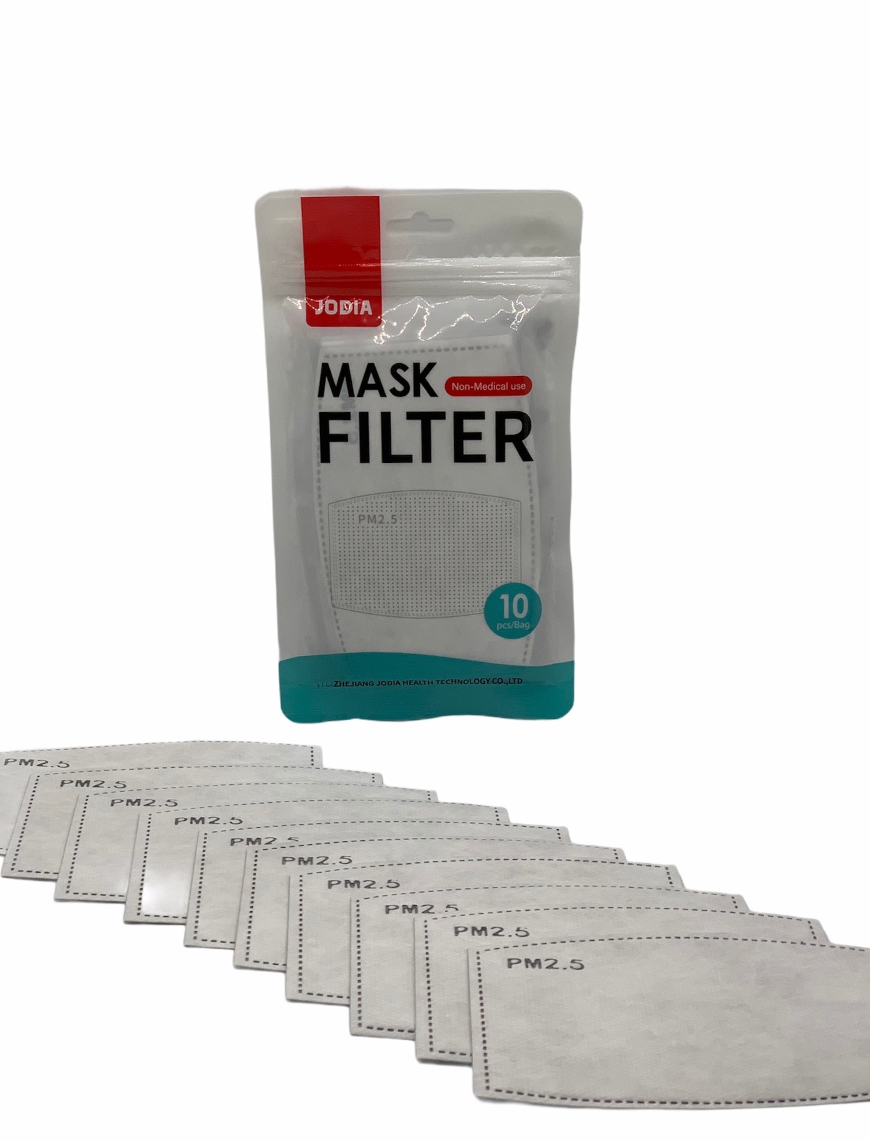 Paquete de 10 mascarillas desechables de polipropileno con filtro de carbón activado, talla única - Sin clasificación - Uso general