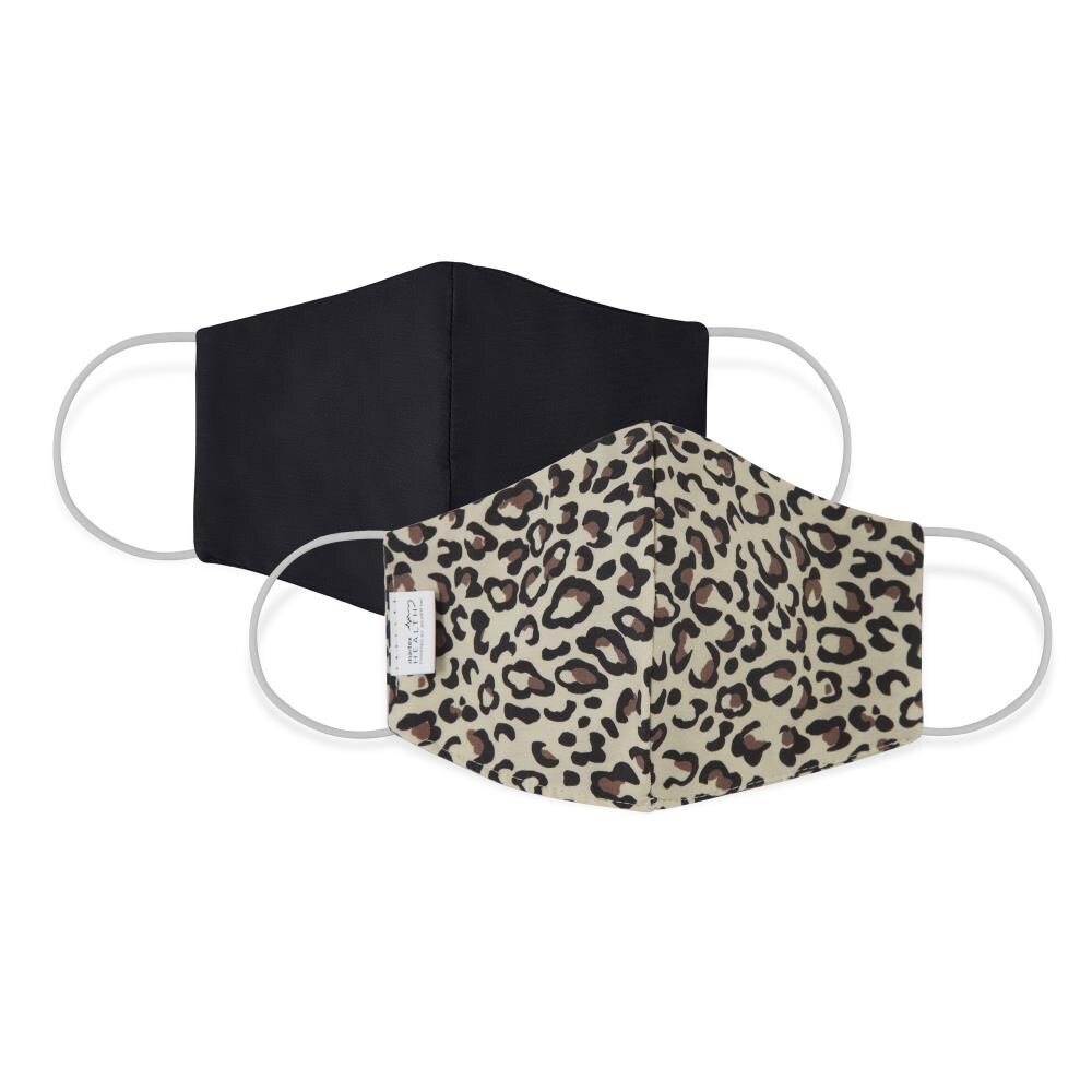 Mascarilla de seguridad reutilizable y reversible de algodón y poliéster de WestPoint Home, sin calificación 028828622259