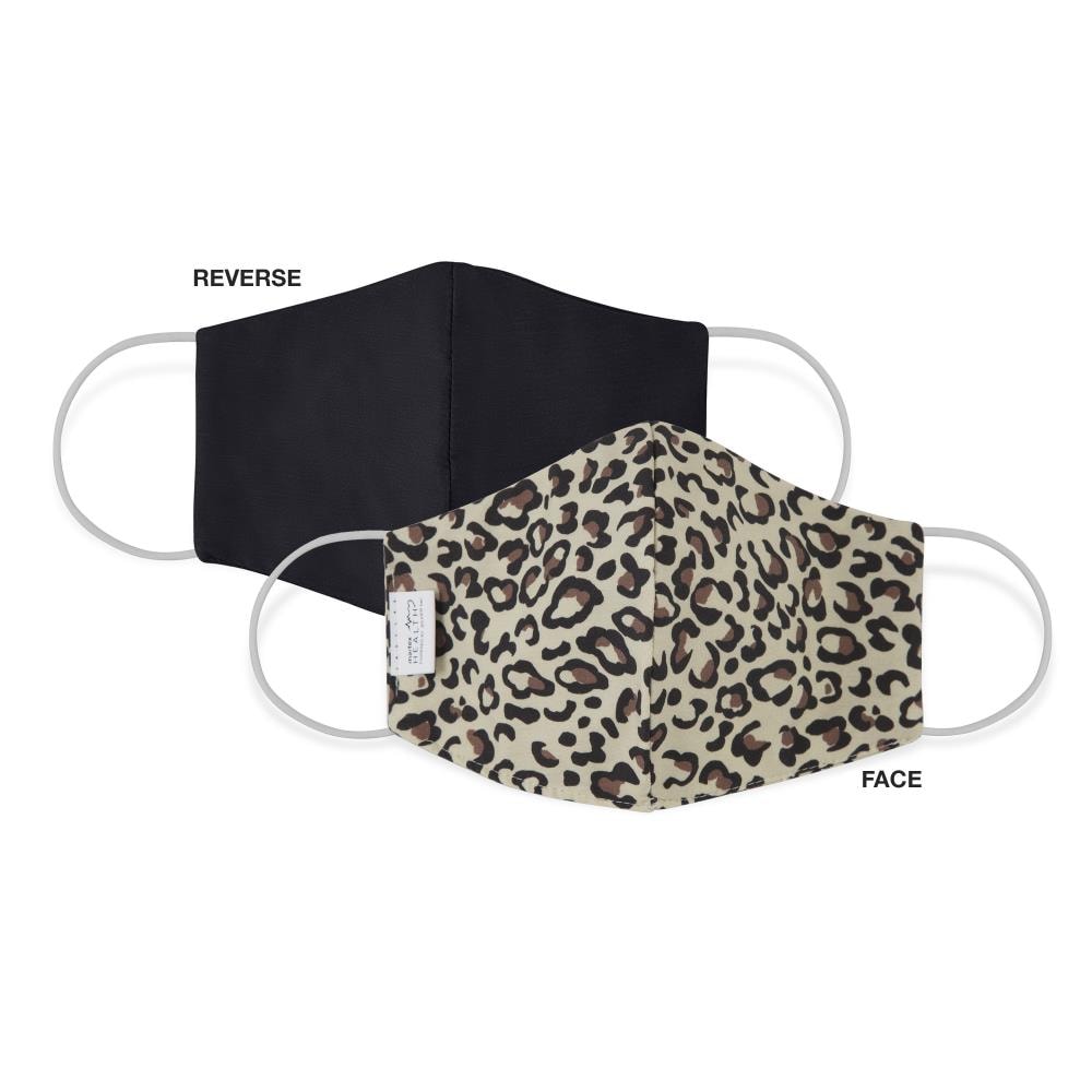 Mascarilla de seguridad reutilizable y reversible de algodón y poliéster de WestPoint Home, sin calificación 028828622259