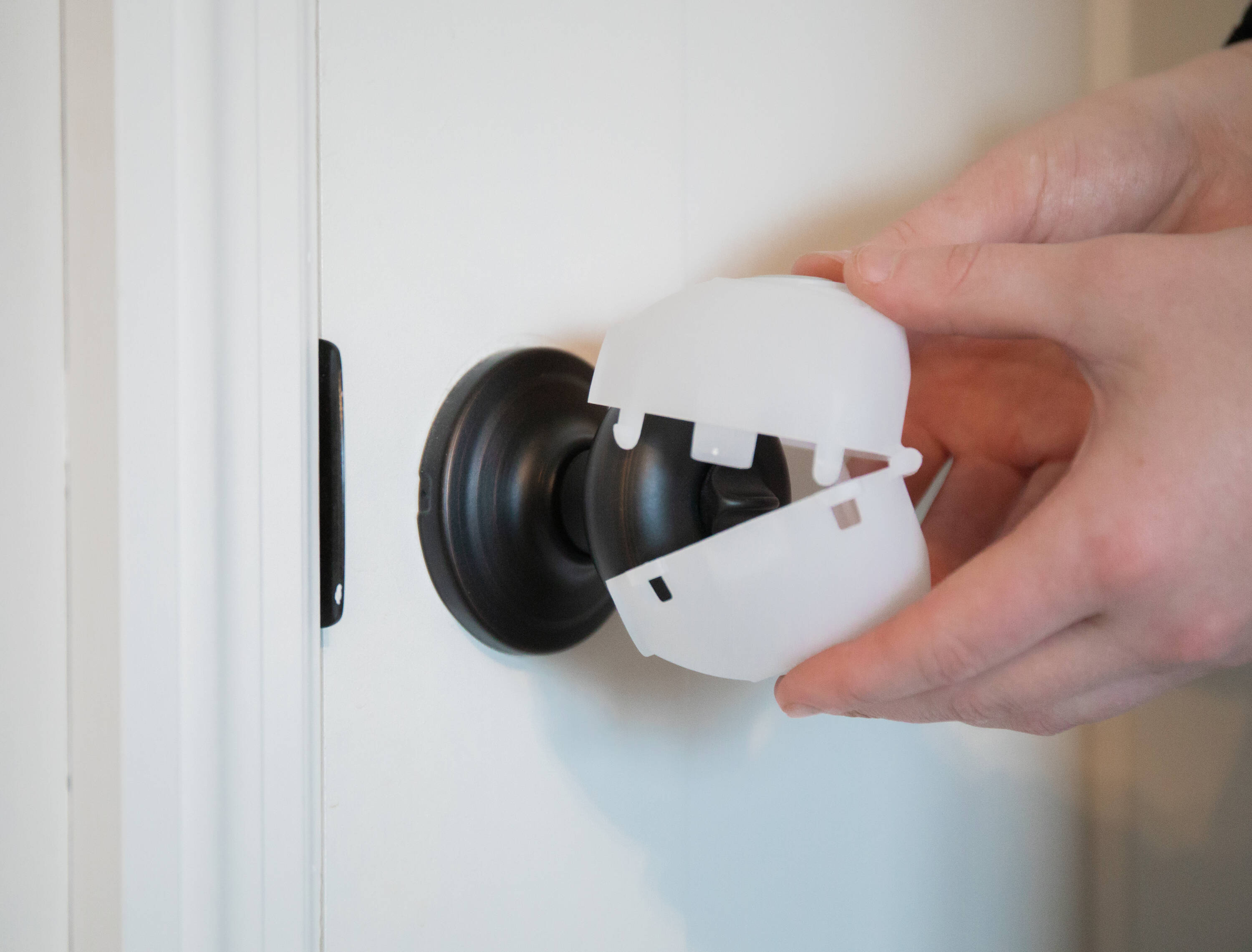 Cubiertas transparentes para pomos de puertas de accesorios de seguridad Regalo 6110 CL