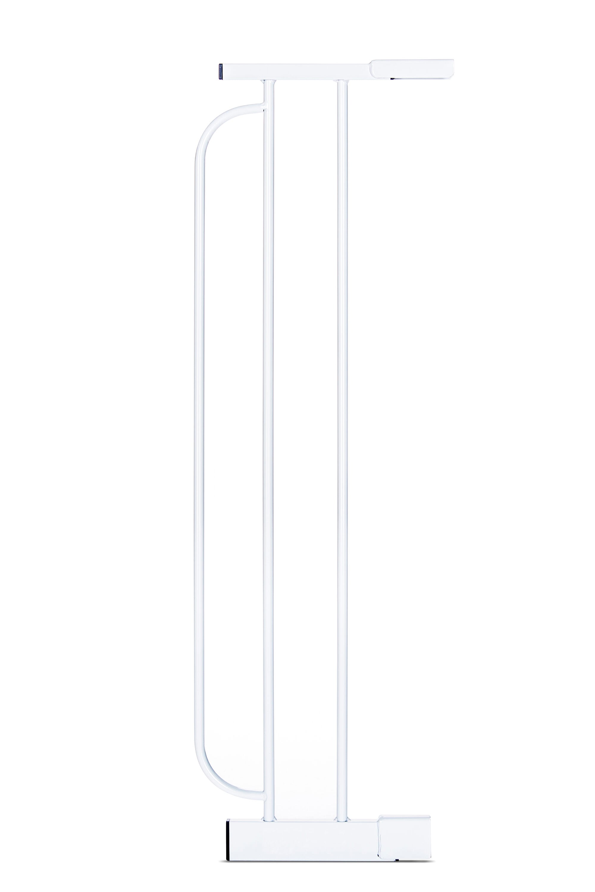 Extensión de puerta de regalo 6 pulgadas x 30 pulgadas Presión/montaje de hardware Puerta de seguridad metálica blanca extensor 1009 EW