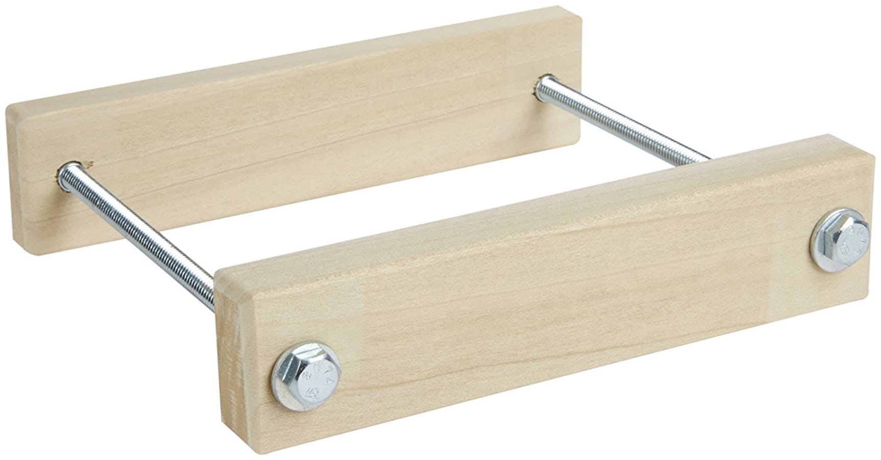 Adaptador de Puerta de Seguridad de Madera Natural Montado con Herrajes Cardinal Gates 3.5 Pulgadas x 1.5 Pulgadas