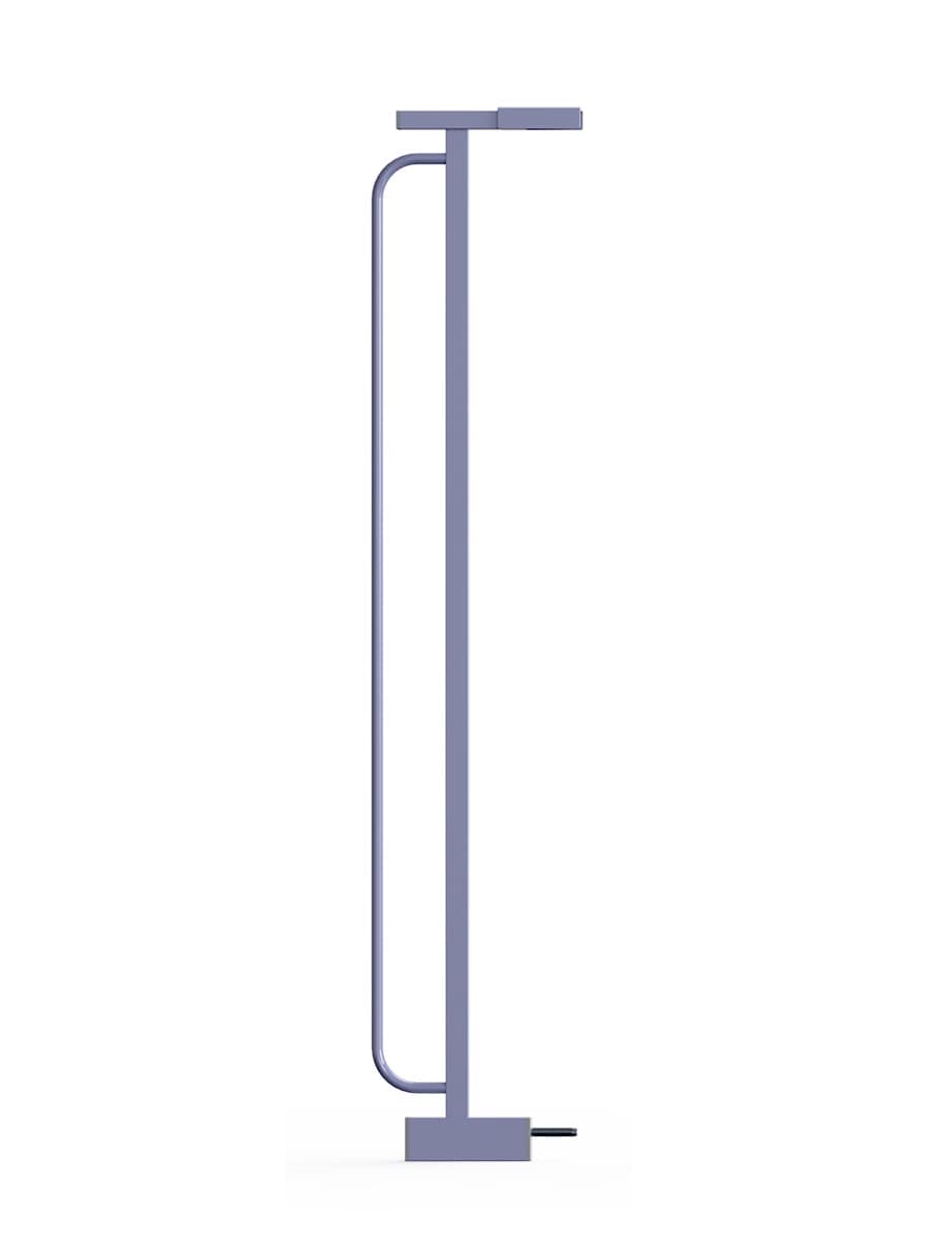 Extensión de puerta de regalo 4 pulgadas x 30 pulgadas Montado a presión/hardware Puerta de seguridad de metal platino extensor 1008 EP