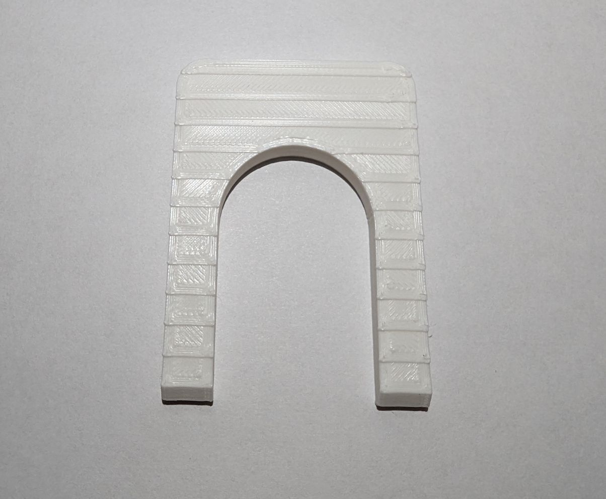 Cubierta para perilla de horno Four Paws The Knob Stopper Tamaño Mediano Blanco TKS.MED.W05