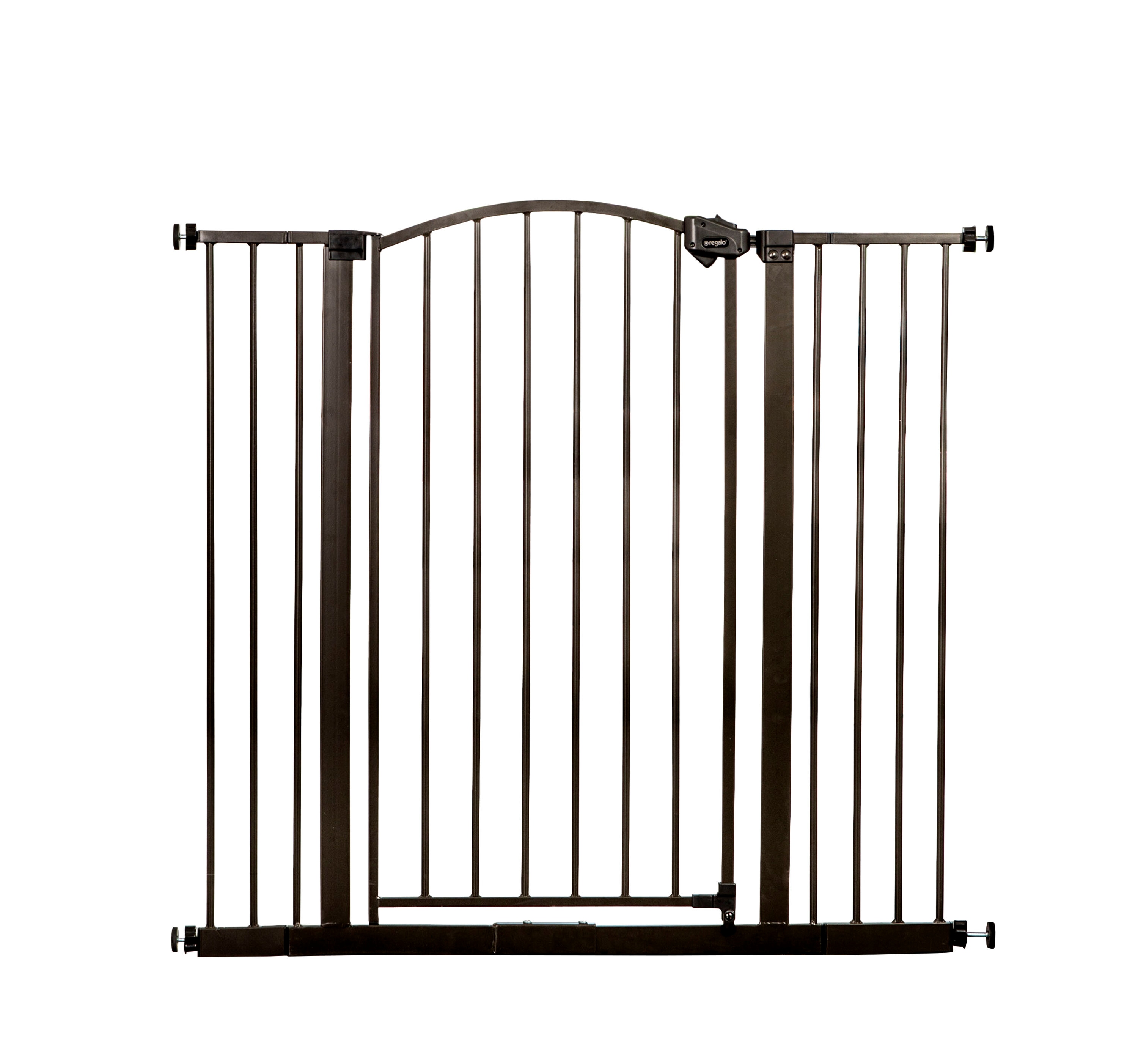 Puerta de seguridad metálica color bronce montada a presión/con herrajes de 35.0 pulgadas x 36.0 pulgadas Regalo 0380 BR DS