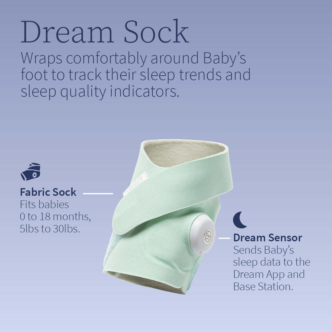 Owlet Owlet Dream Duo Baby Monitor, Dream Sock with Hd 1080P Wifi Camera PS03NMMCJ
Owlet Owlet Dream Duo Monitor de Bebé, Dream Sock con cámara Wifi HD 1080P PS03NMMCJ