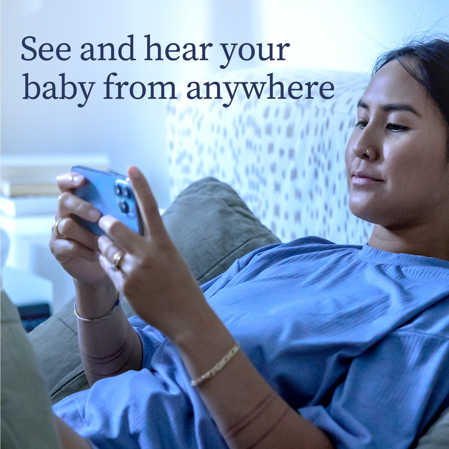 Owlet Owlet Dream Duo Baby Monitor, Dream Sock with Hd 1080P Wifi Camera PS03NMMCJ
Owlet Owlet Dream Duo Monitor de Bebé, Dream Sock con cámara Wifi HD 1080P PS03NMMCJ