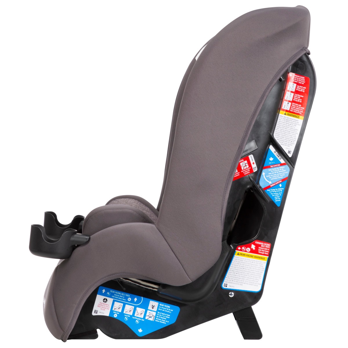Asiento de coche convertible Safety 1st Jive 2 en 1, color gris