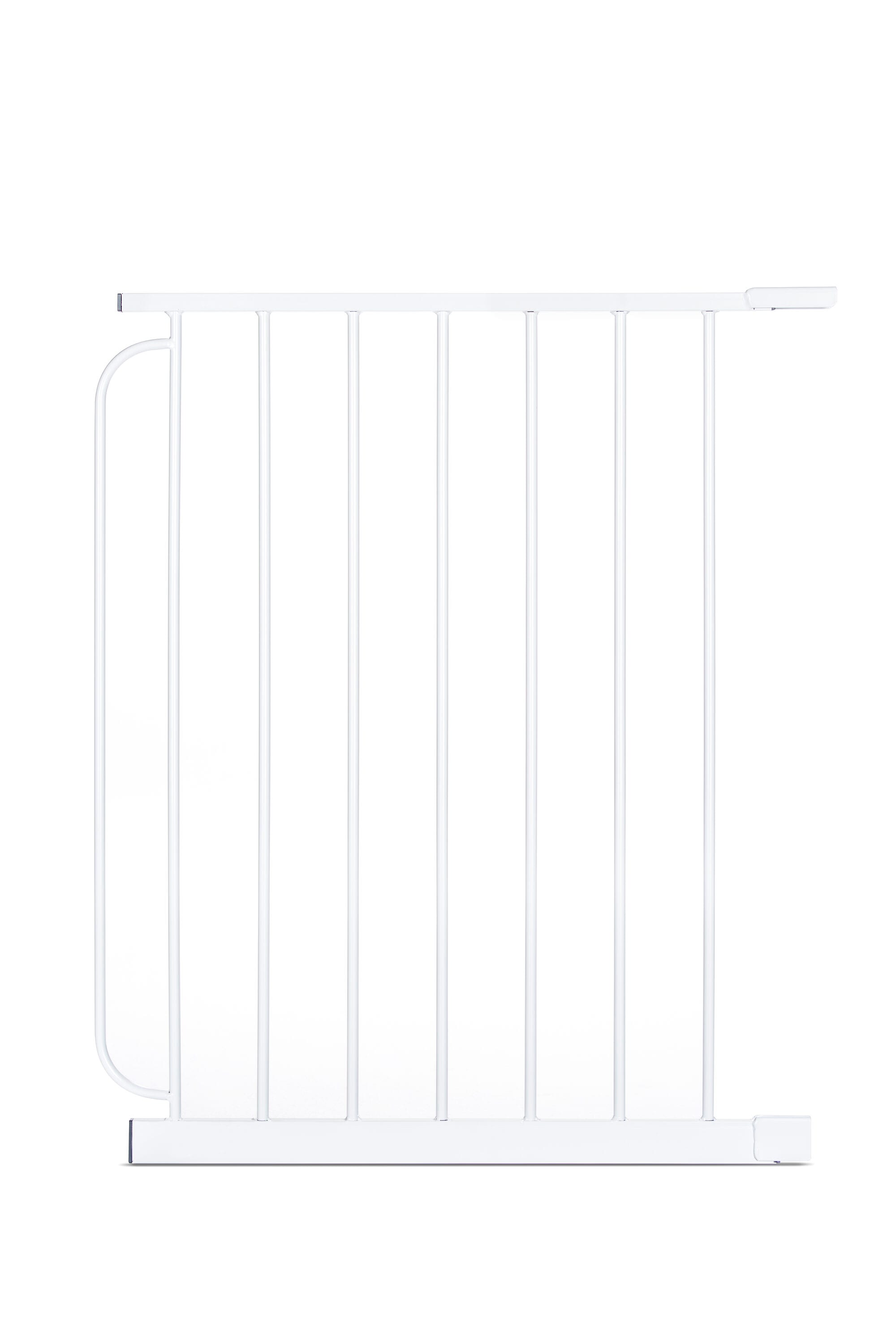Extensión para Reja de Seguridad de Metal Blanco de 24 Pulgadas x 30 Pulgadas, Montaje a Presión/Hardware - Extensor para Reja de Seguridad 1007 EW
