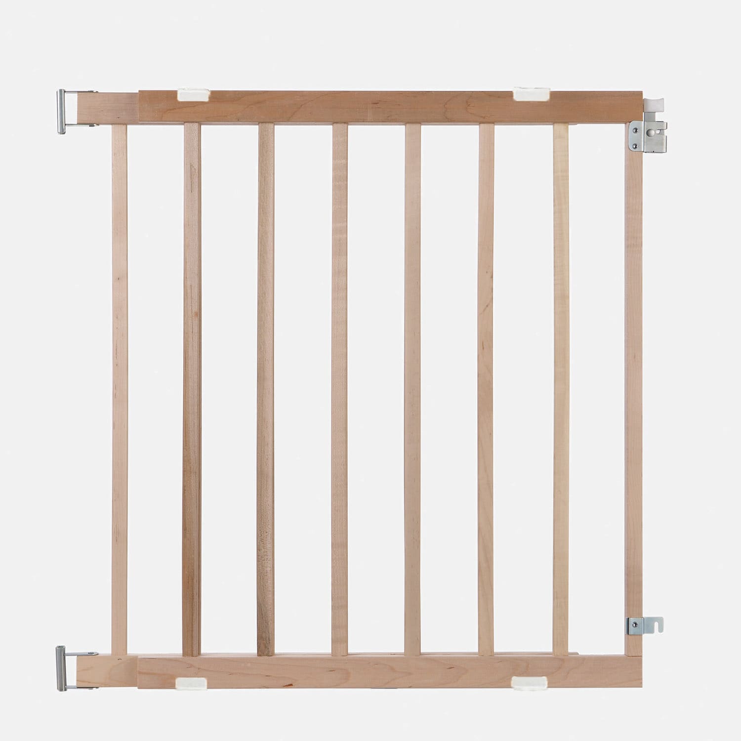 Barrera de seguridad de madera con montaje de hardware Toddleroo 42 pulgadas x 30 pulgadas, acabado natural - North States 4630A