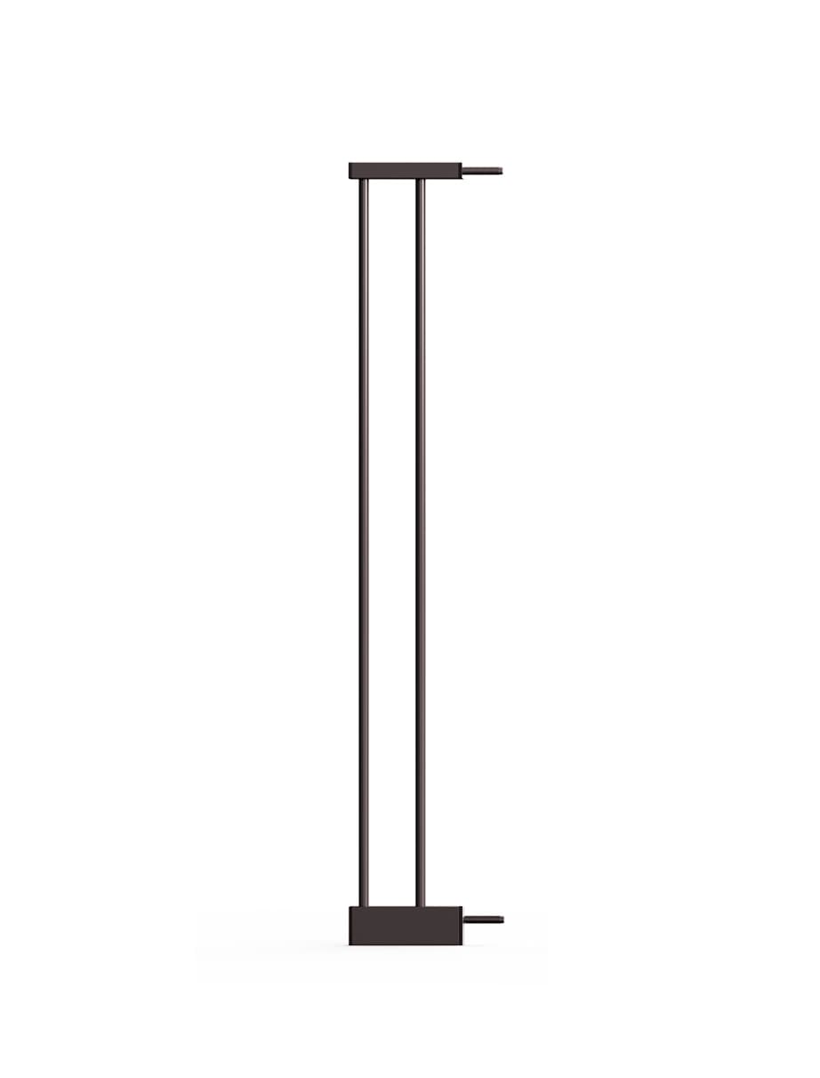 Extensión de Puerta Regalo 4 pulgadas x 30 pulgadas presión/montada con herrajes Puerta de Seguridad de Metal Bronce extensor 1074 BR