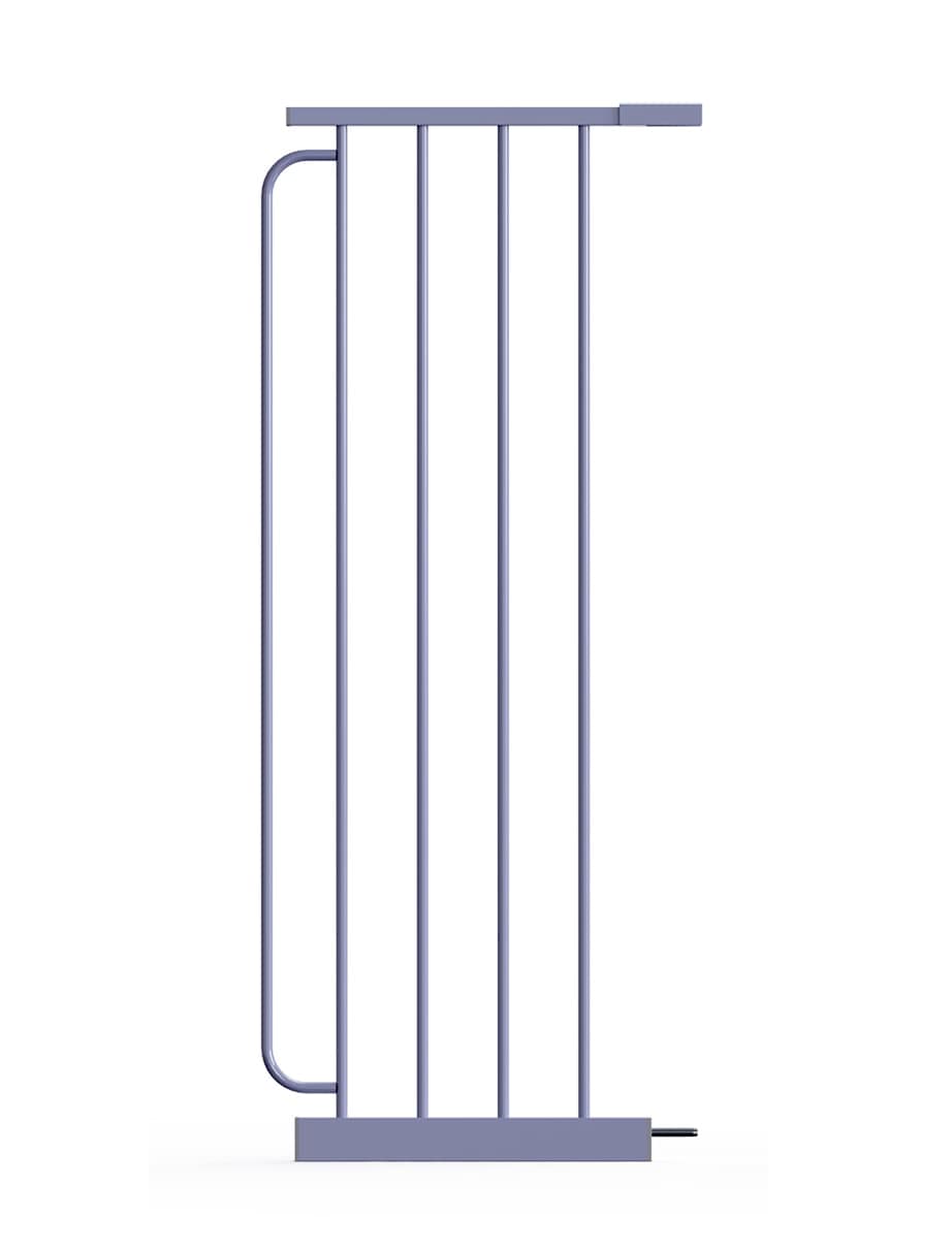 Extensión de puerta de regalo 12 pulgadas x 30 pulgadas presión/montaje de hardware Puerta de seguridad de metal platino extensor 1012 EP