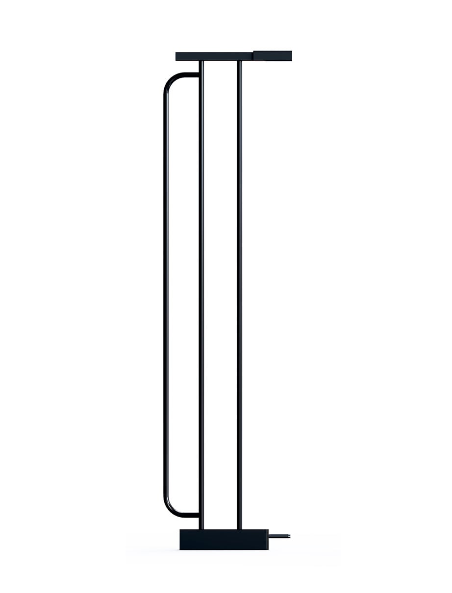 Extensión para Puerta de Seguridad de Metal Platino montada a Presión/Hardware 36 pulgadas x 28 pulgadas - 0076