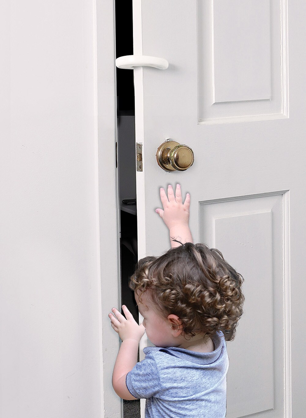 Protección para dedos atrapados en puertas Dreambaby Blanca 2-Pack L1511