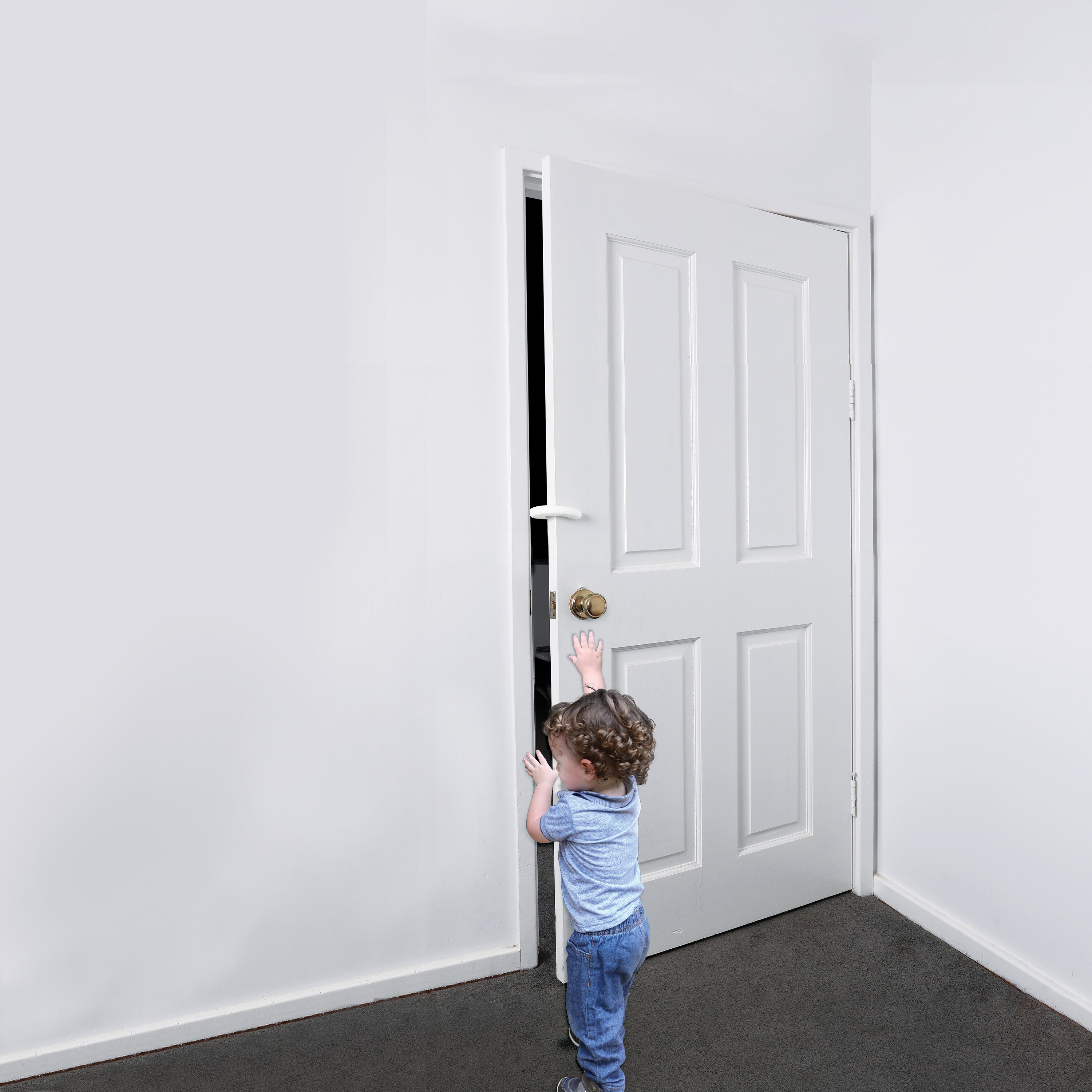 Protección para dedos atrapados en puertas Dreambaby Blanca 2-Pack L1511