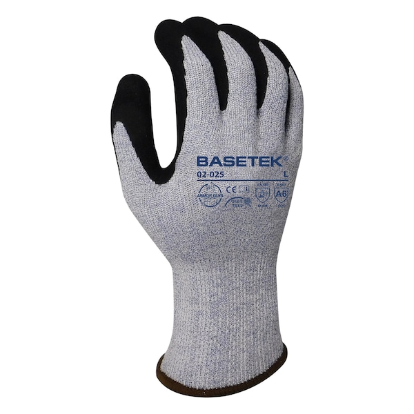 Guantes resistentes a cortes Armor Guys, Nivel de corte A6, 13g, azules, XL - 02-025-XL