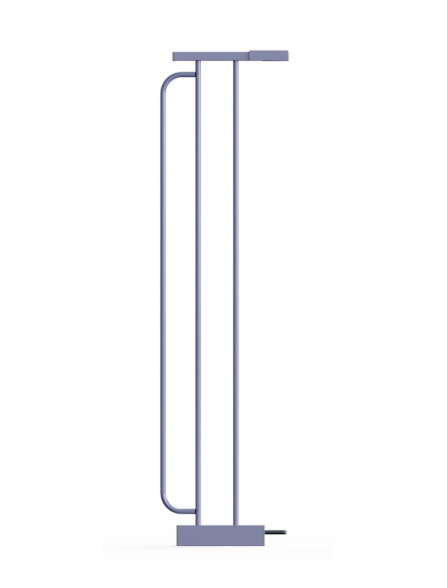 Extensión para Puertas de Regalo 6 Pulgadas x 30 Pulgadas Montaje a Presión/Hardware en Metal Platino para Puerta de Seguridad extensor 1009 EP