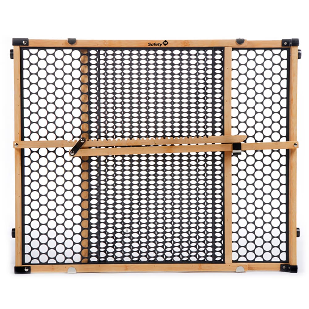 Puerta de seguridad de madera de bambú con montaje a presión Safety 1st de 42 pulgadas x 24 pulgadas GA0350604