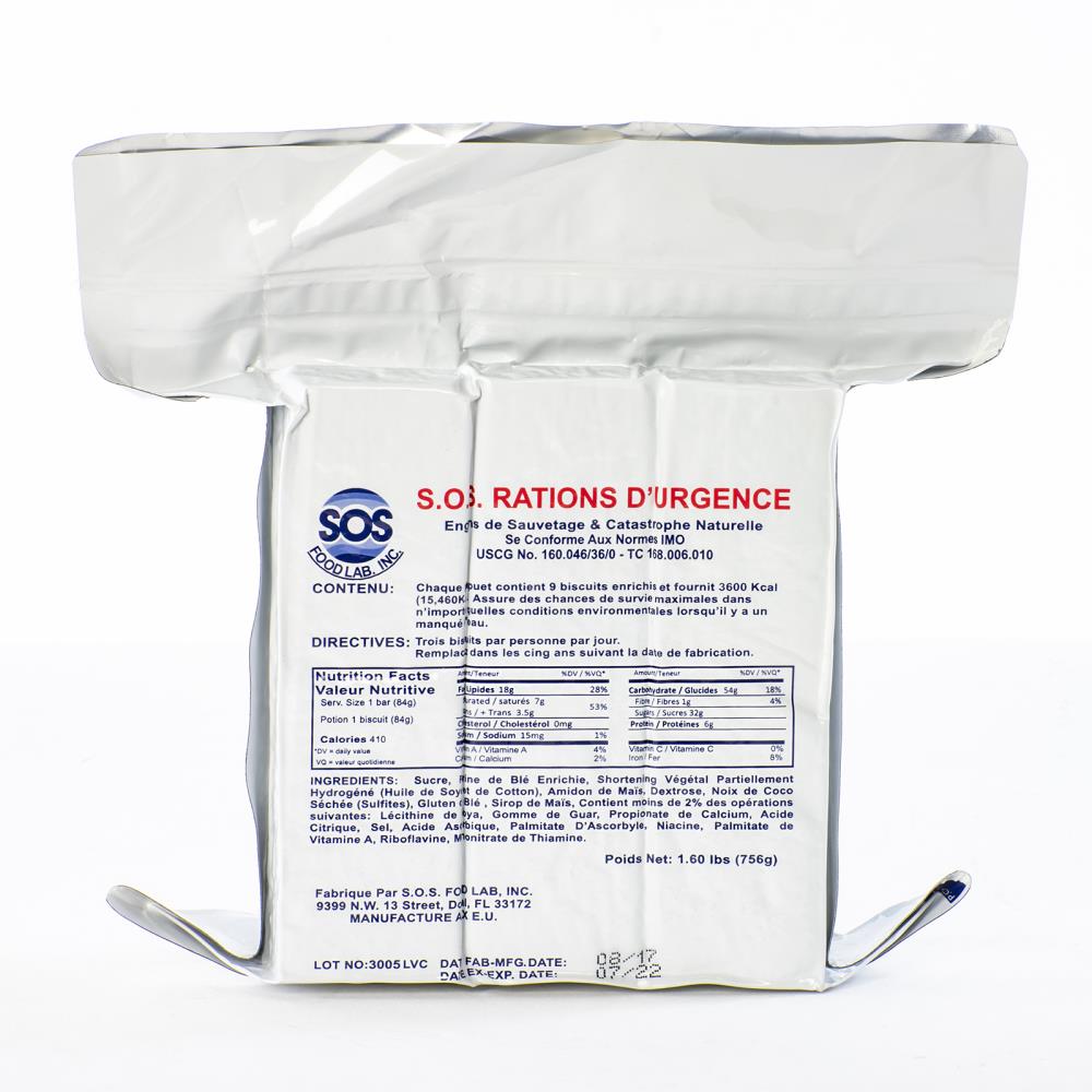 Kit de emergencia multiusos de nylon impermeable de 140 piezas de Dorcy International 41-3821