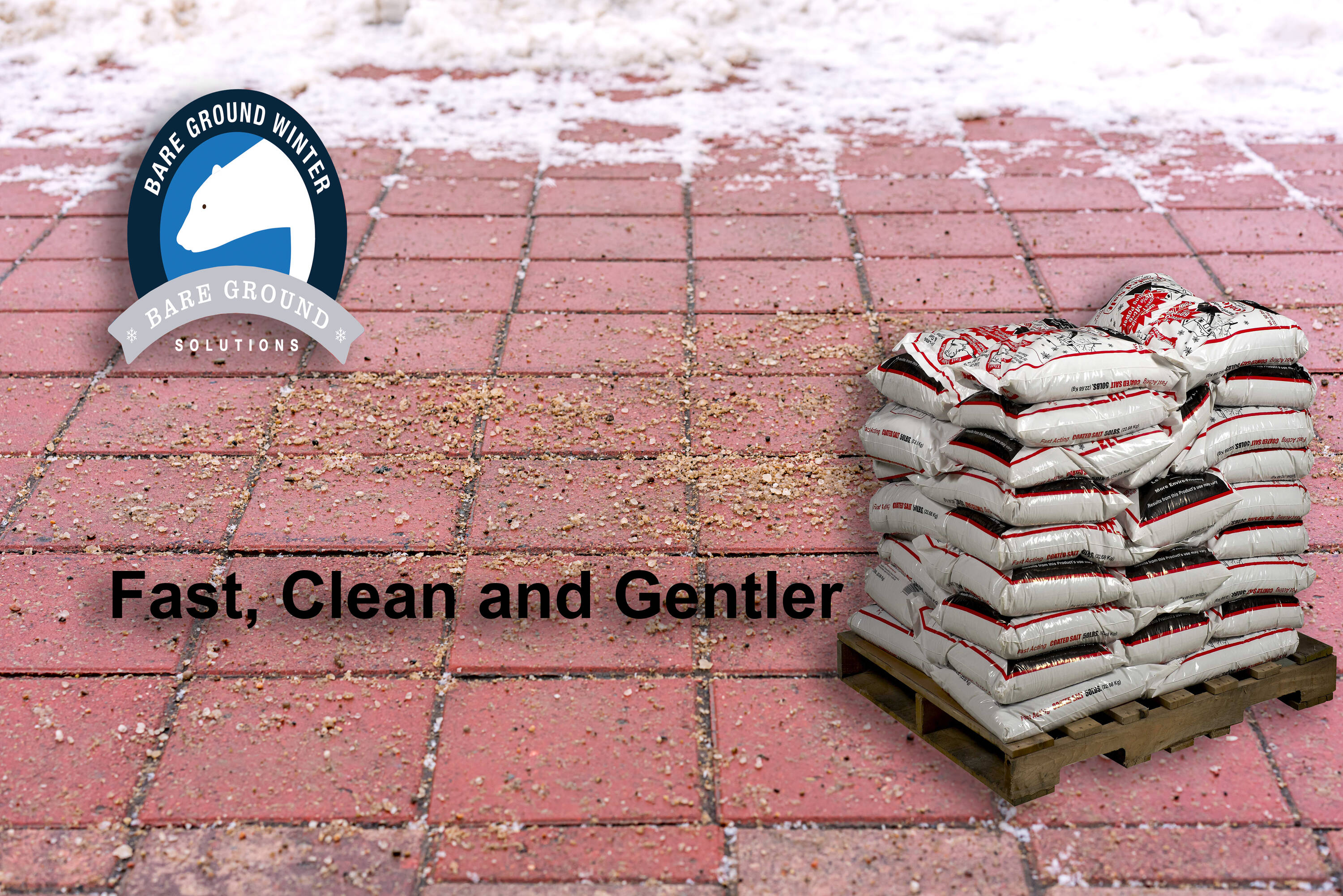 Descongelante rápido para hielo de acción natural de 50 lb, más seguro para mascotas, 45 cuentas de gránulos BGCS-50P