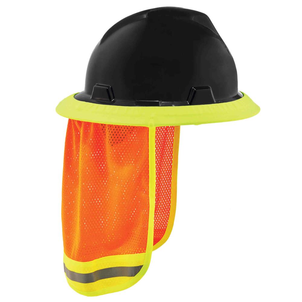 GloWear Ergodyne GloWear 8005 Malla de Visibilidad Alta para el Cuello con Reflectante, Lima 29053