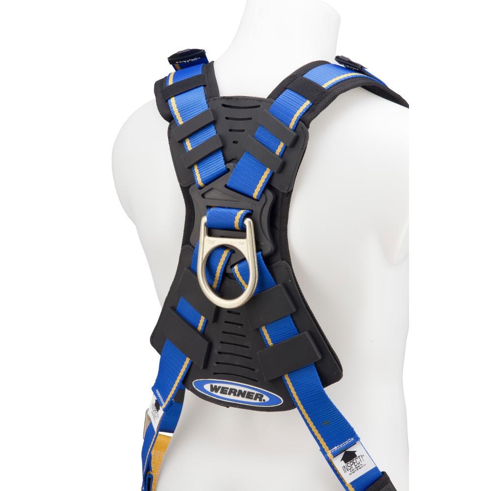 Arnés de construcción Werner Blue Armor 2000 (3 anillas D) (xxl) Equipo de protección contra caídas H133105