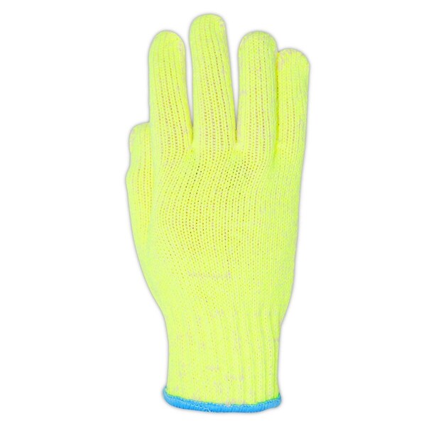 Guantes de tejido Magid CutMaster H93HV HiViz Hyperon V, nivel de corte A4, paquete de 12 - H93HV-10
