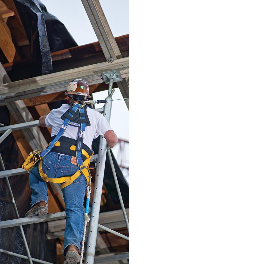 Arnés de construcción Werner Blue Armor (3 anillas en D) (XXL) Equipo de protección contra caídas H132105