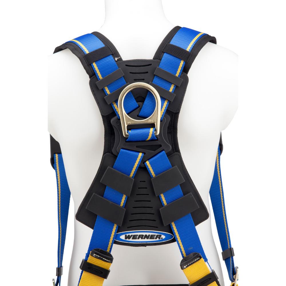 Arnés de construcción Werner Blue Armor (3 anillas en D) (XXL) Equipo de protección contra caídas H132105
