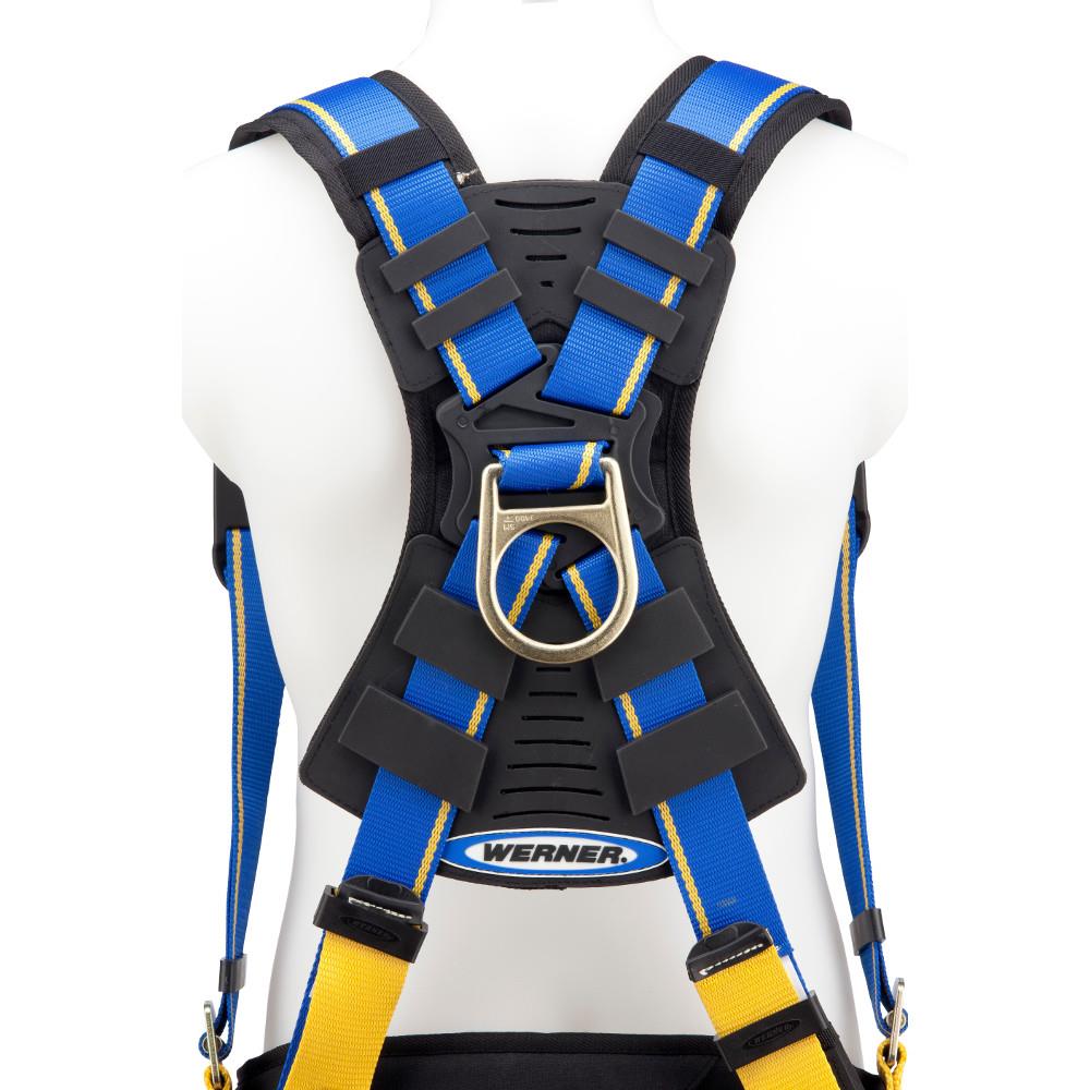Arnés de construcción Werner Blue Armor (3 anillas en D) (XXL) Equipo de protección contra caídas H132105