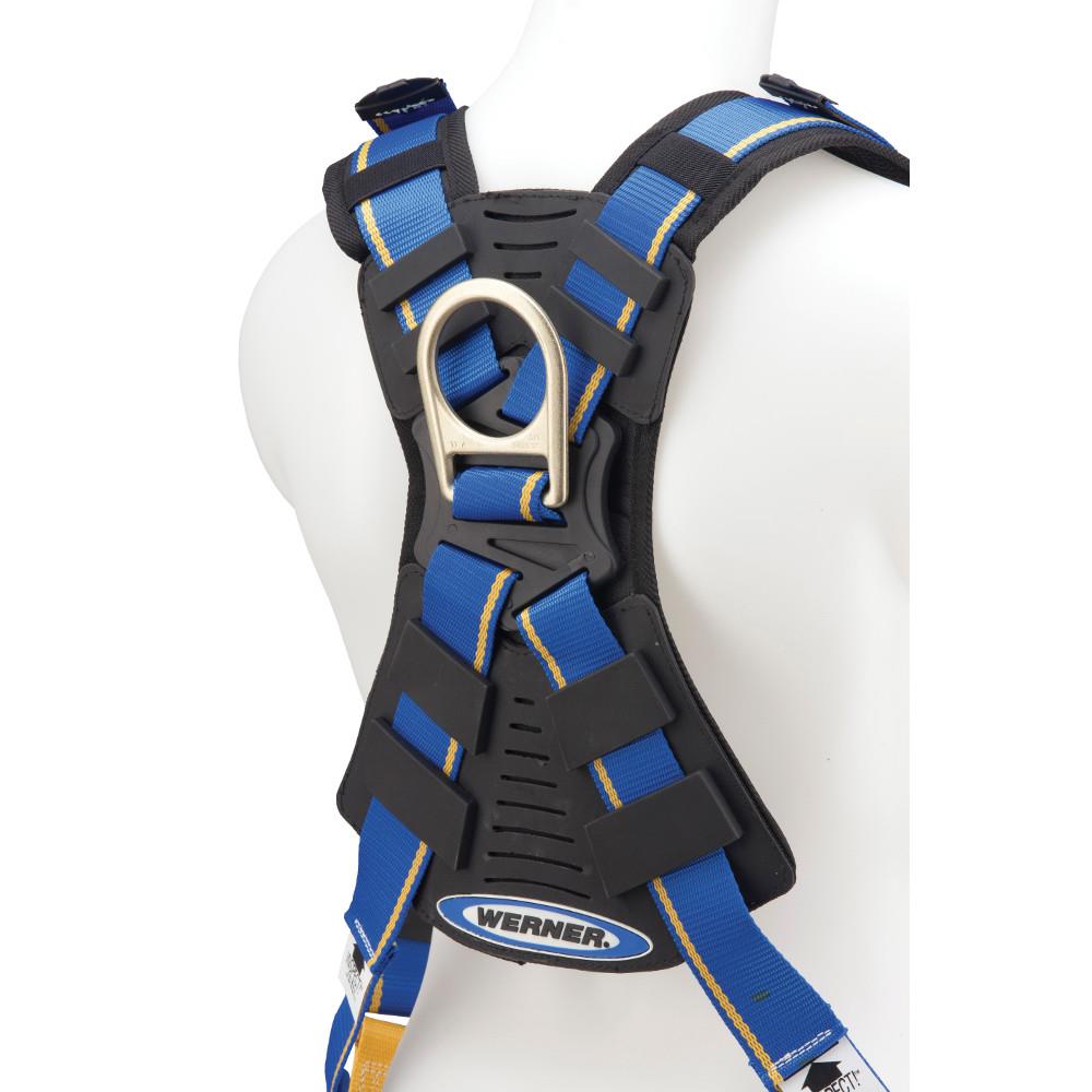 Arnés Estándar Blue Armor de Werner (1 anillo D) (XXL), Equipo de Protección contra Caídas H112005
