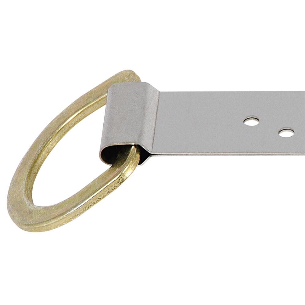 Abrazadera para techo de acero reutilizable para uso industrial/construcción de PeakWorks, plateada V8229104