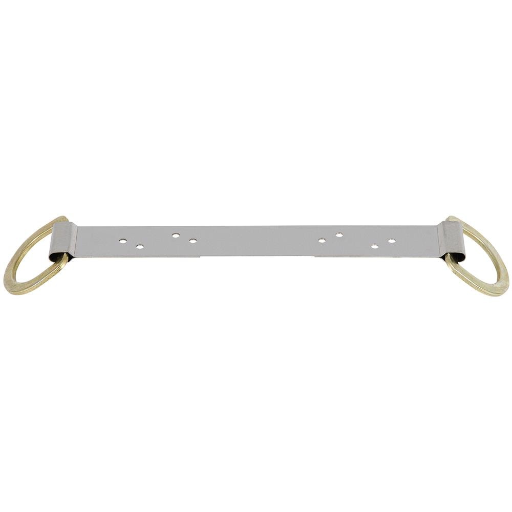 Abrazadera para techo de acero reutilizable para uso industrial/construcción de PeakWorks, plateada V8229104