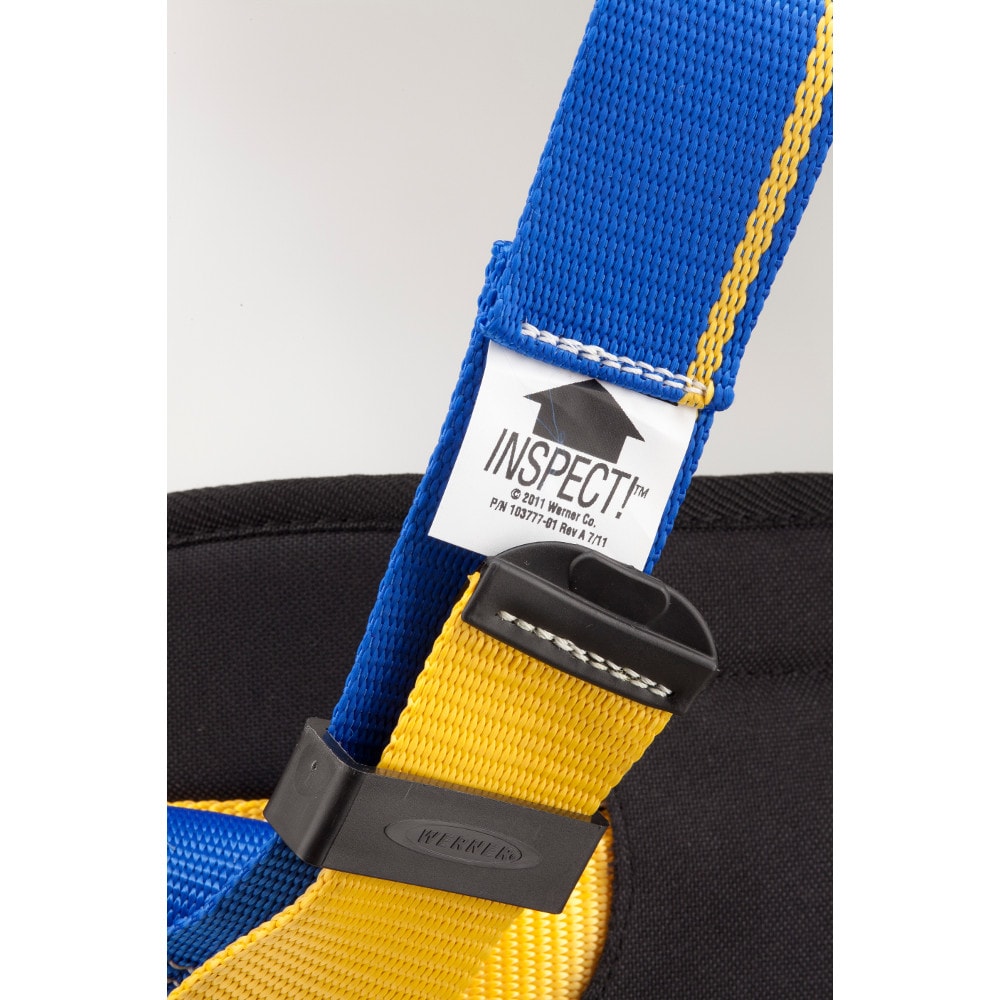 Arnes de construcción Werner Blue Armor (3 anillos en D) (XL) Equipo de protección contra caídas H232104
