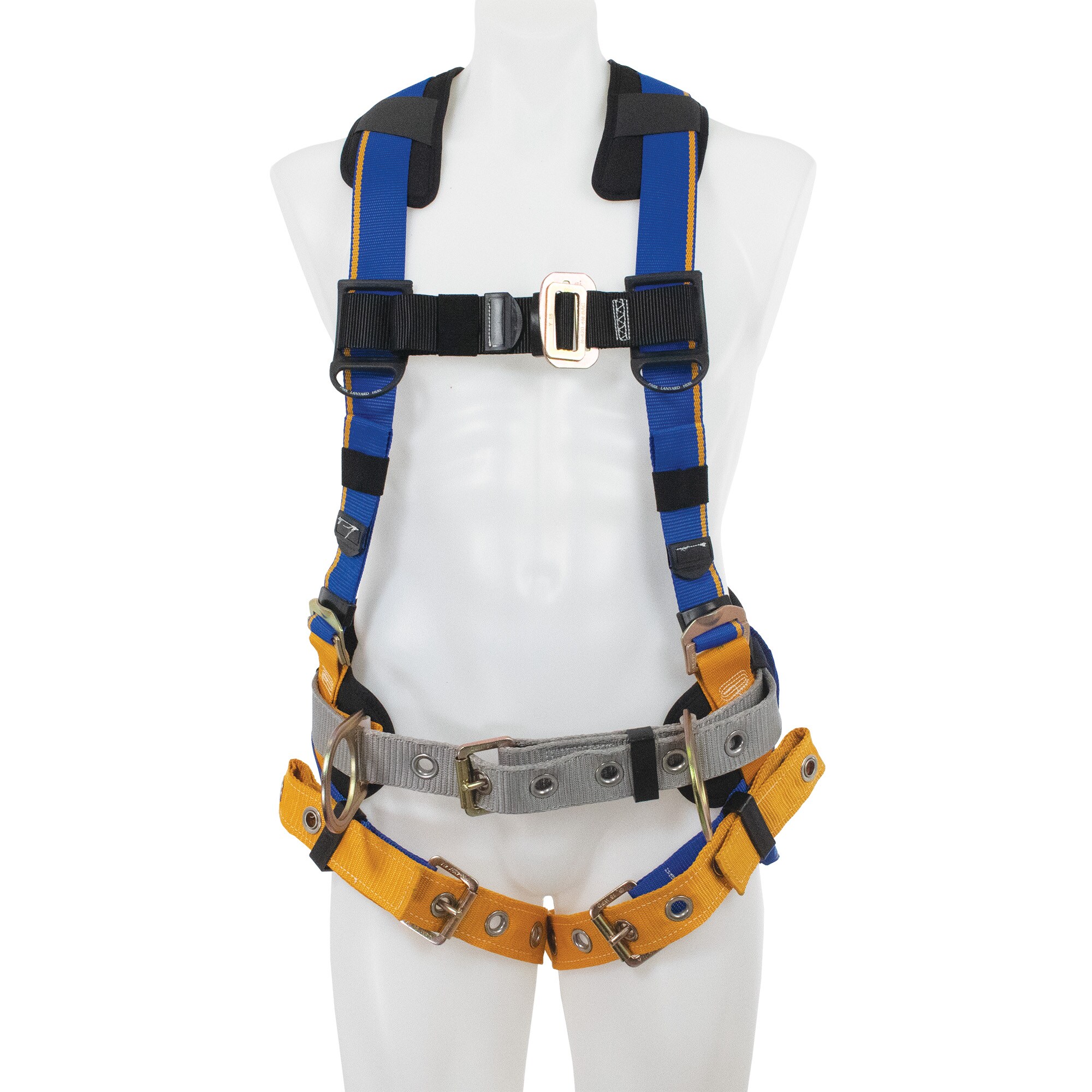 Arnes de construcción Werner Blue Armor (3 anillos en D) (XL) Equipo de protección contra caídas H232104