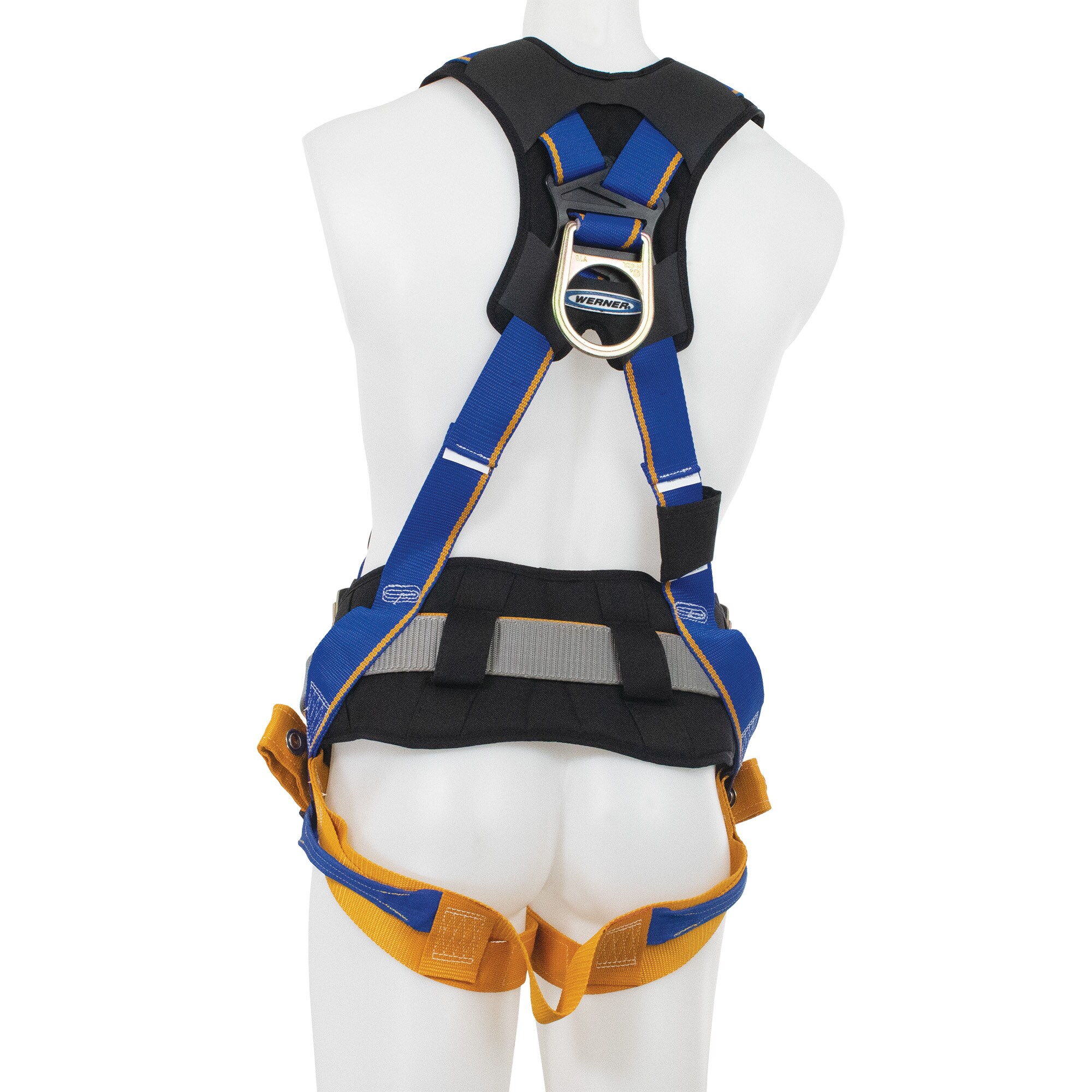 Arnes de construcción Werner Blue Armor (3 anillos en D) (XL) Equipo de protección contra caídas H232104